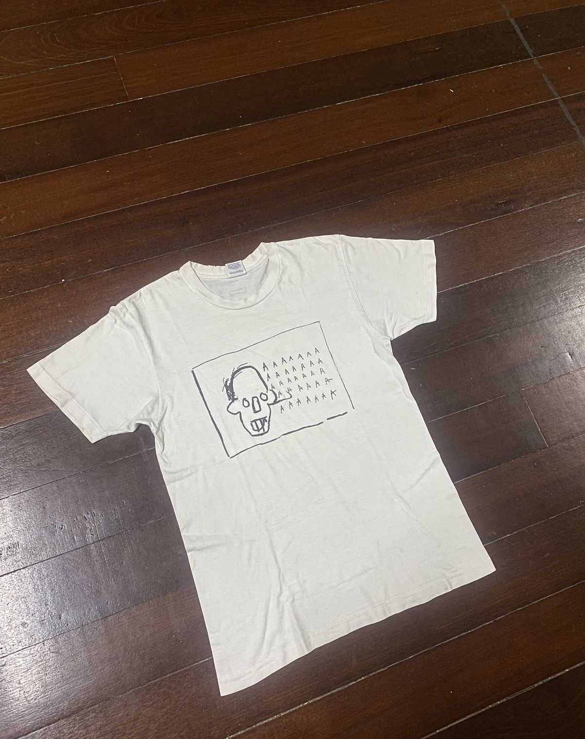 Supreme Vintage Supreme Jean-Michel Basquiat AAAA Tee white FW/13 Size US M / EU 48-50 / 2 - 5 Thumbnail