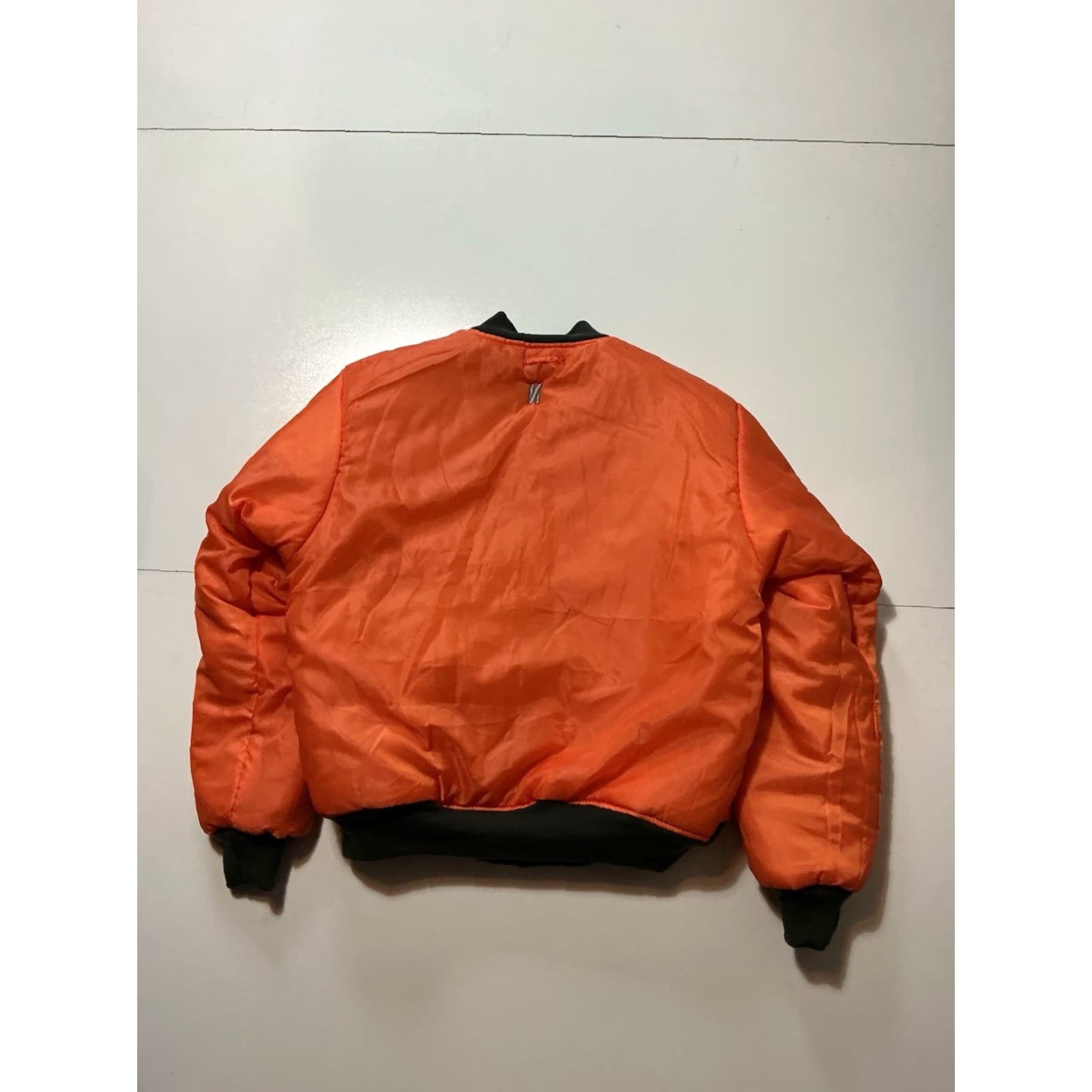 Rothco VINTAGE Netflix Atlas 2022 Ranger Cast & Crew Sci Fi Movie Film Jennifer Lopez MA-1 Flight Bomber Full Zip Reversible Jacket S Gray Mens Size US S / EU 44-46 / 1 - 5 Thumbnail