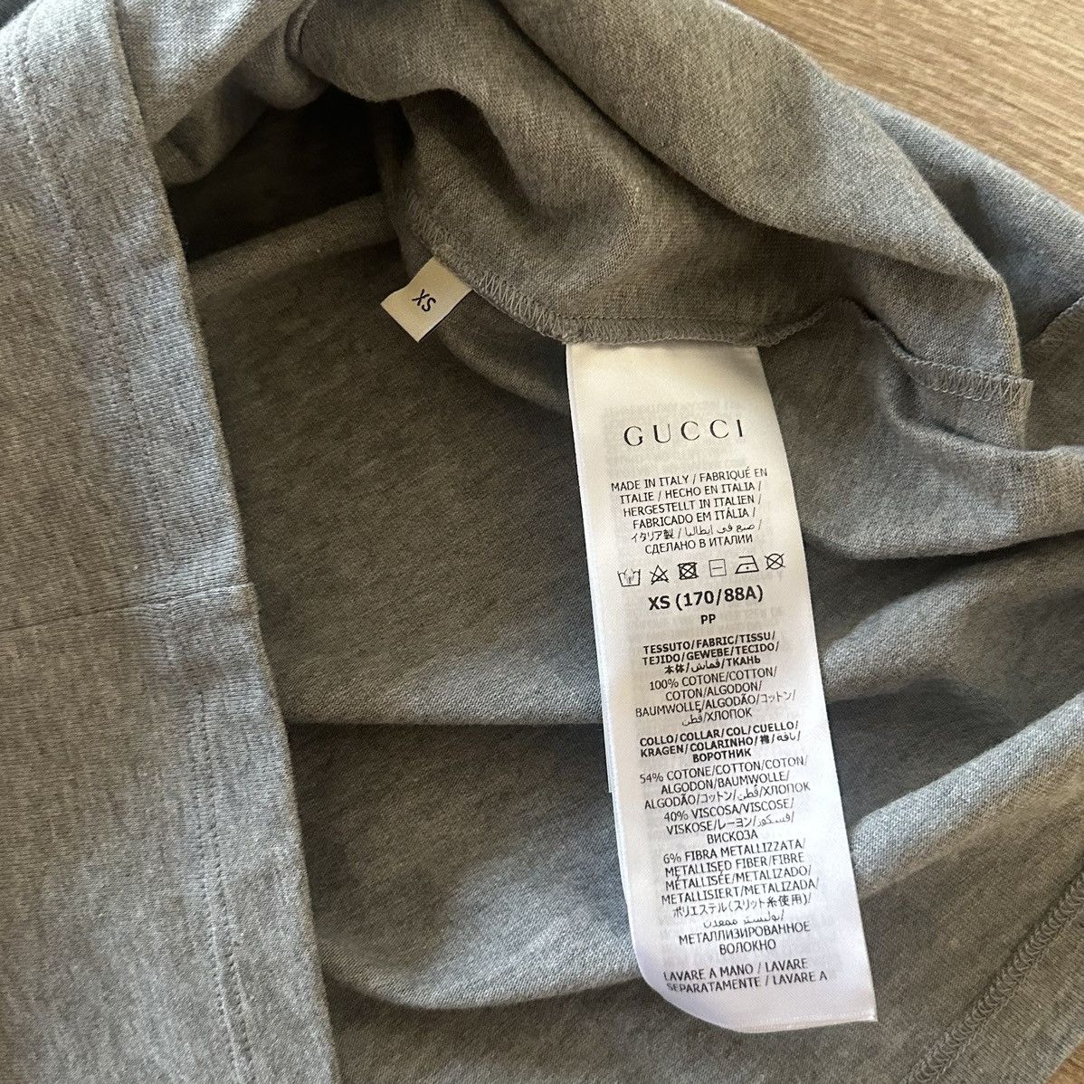 Gucci Gucci Gg Logo t shirt Size US XS / EU 42 / 0 - 6 Thumbnail