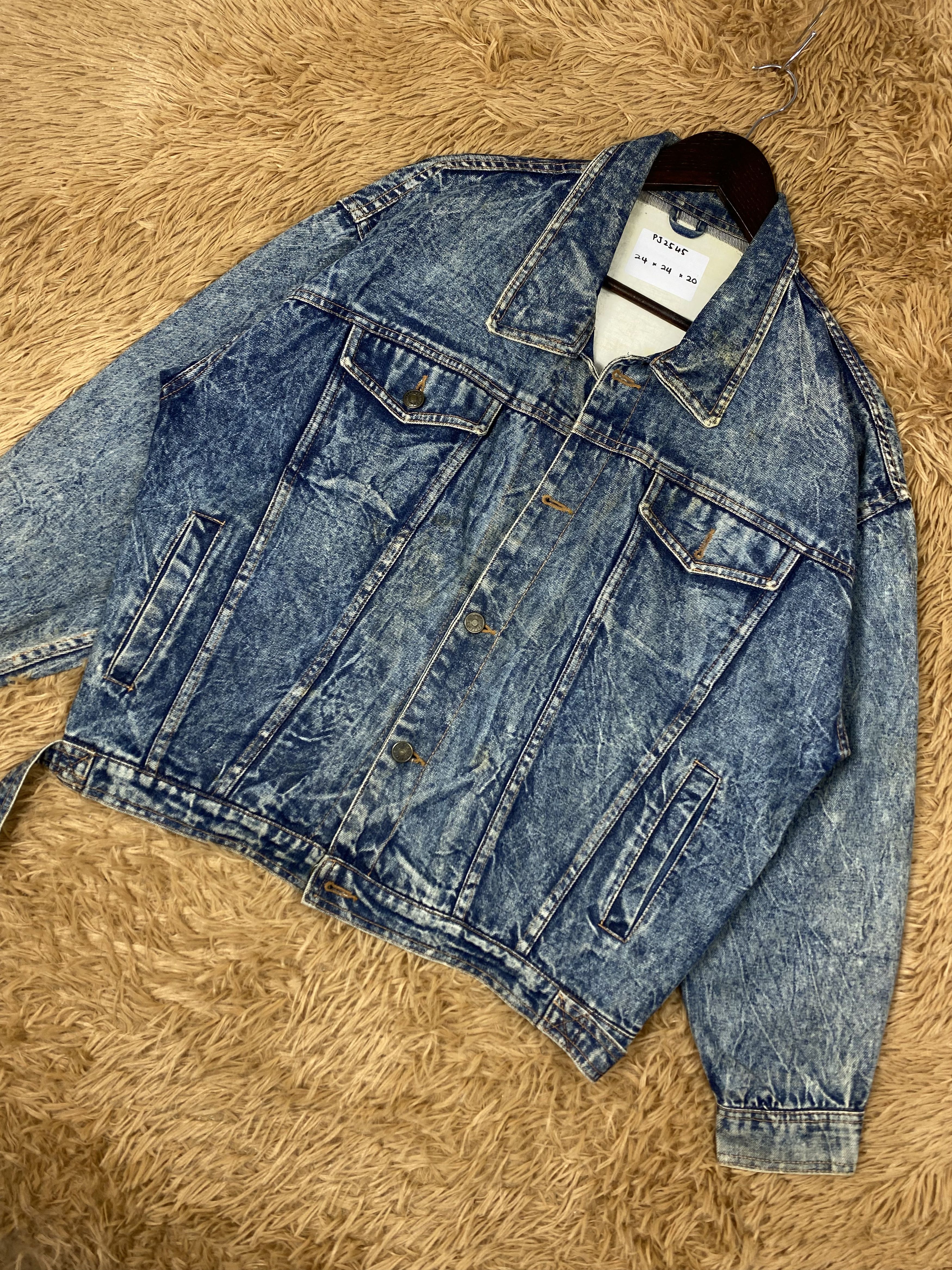 Japanese Brand Vintage Japanese Brand Denim Jacket PJ02545 Size US M / EU 48-50 / 2 - 2 Thumbnail