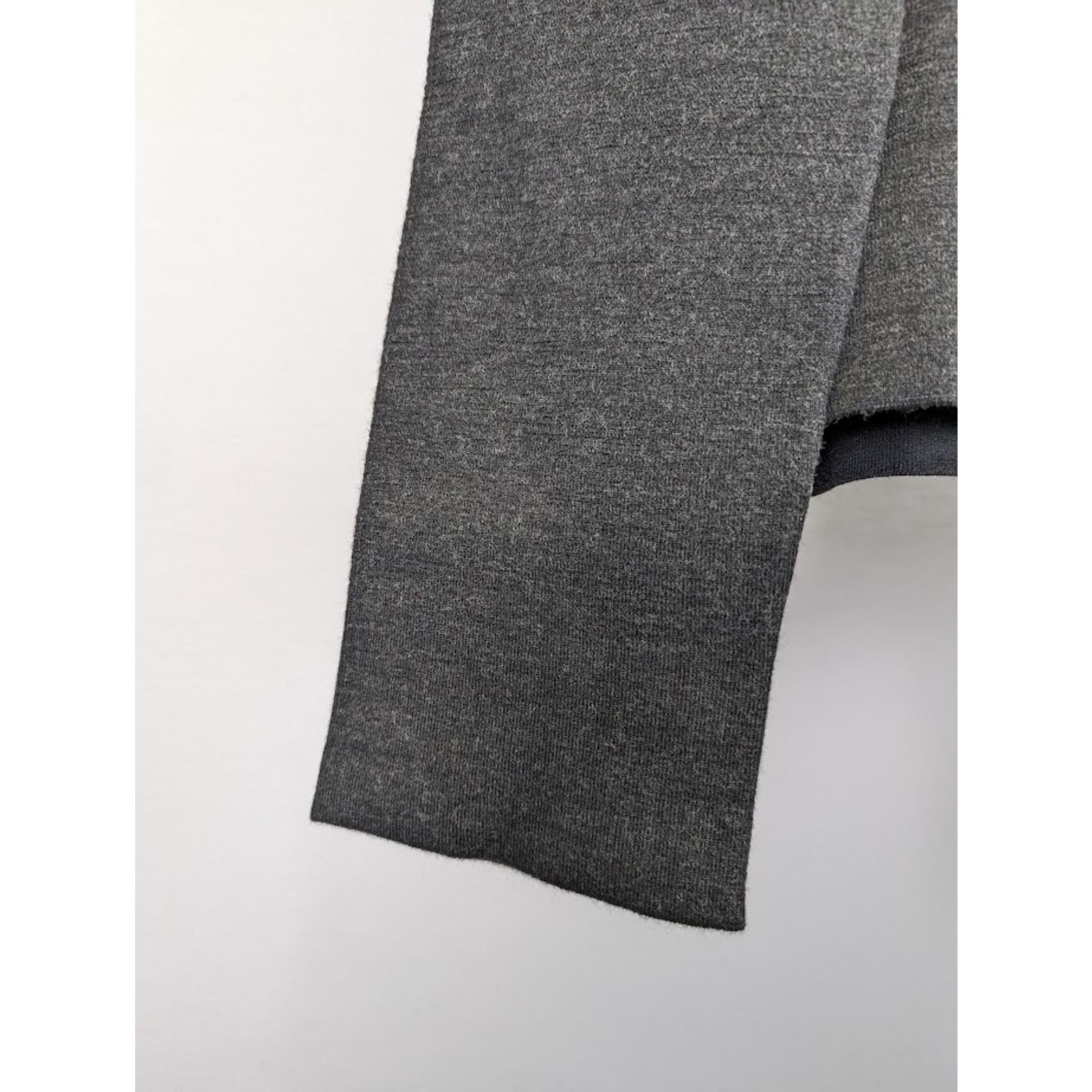 Bottega Veneta o1rshd1 Lightweight Merino Double Pullover in Charcoal/Black Size US M / EU 48-50 / 2 - 7 Thumbnail
