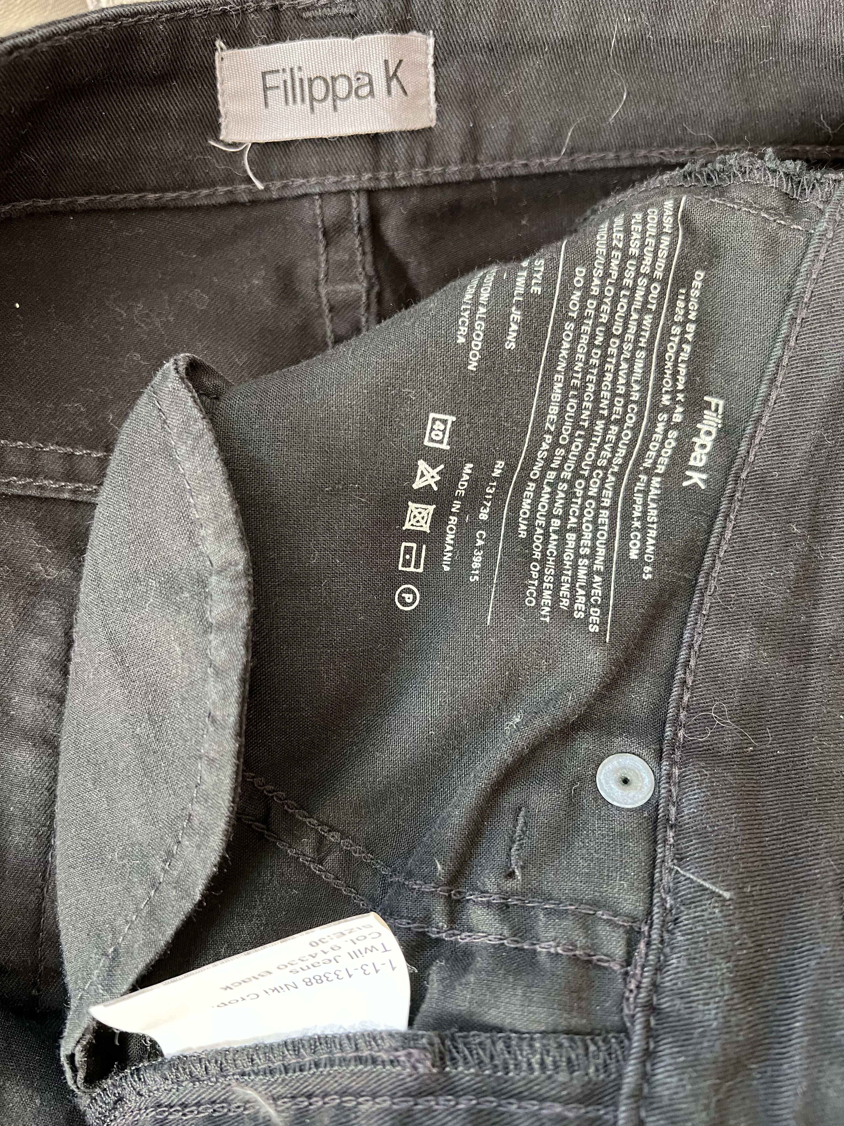 Filippa K Black jeans Size 26" / US 2 / IT 38 - 4 Thumbnail