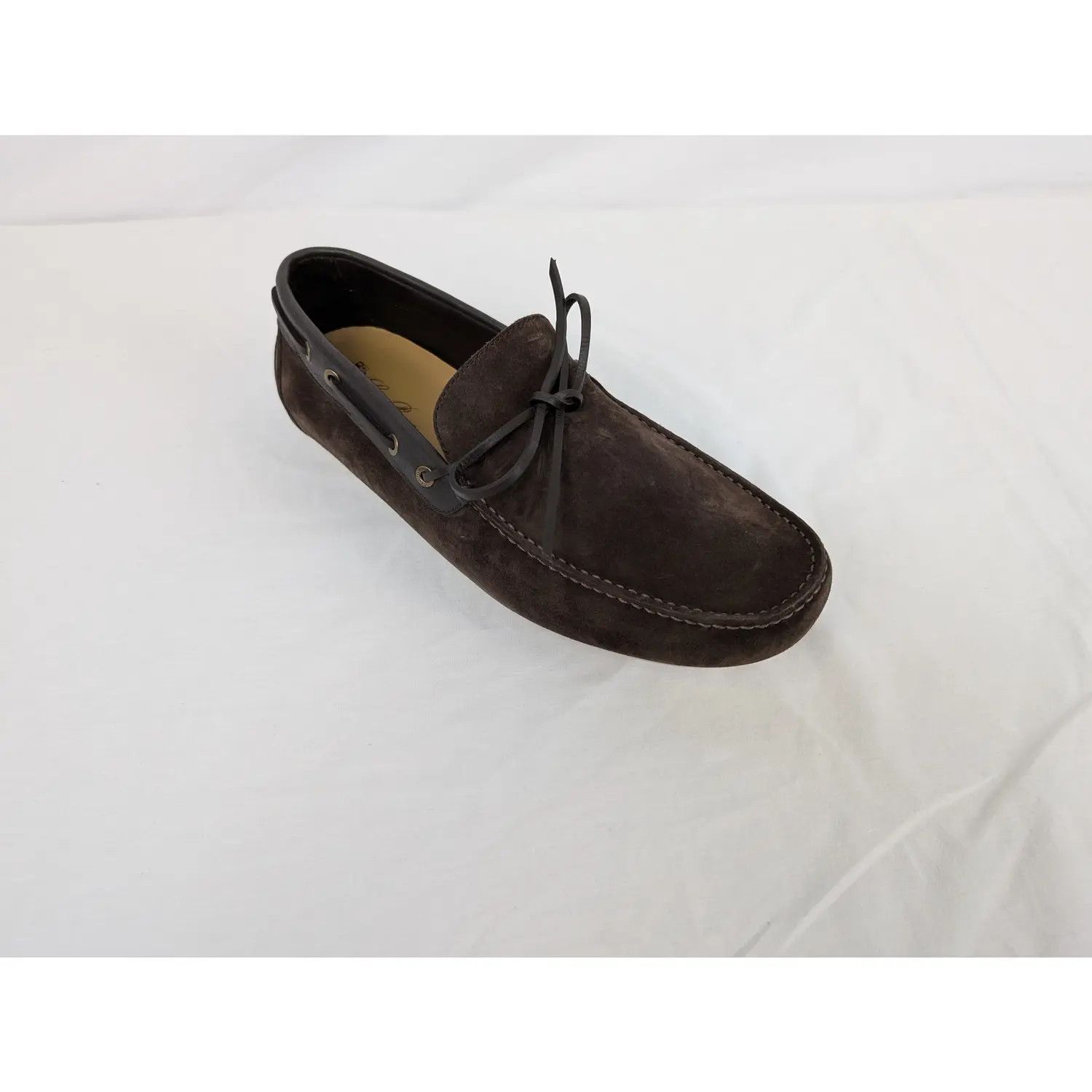 Loro Piana o1srvl11e0825 Dot Sole Walk Suede Loafers in Chocolate Brown Size US 8 / EU 41 - 3 Thumbnail