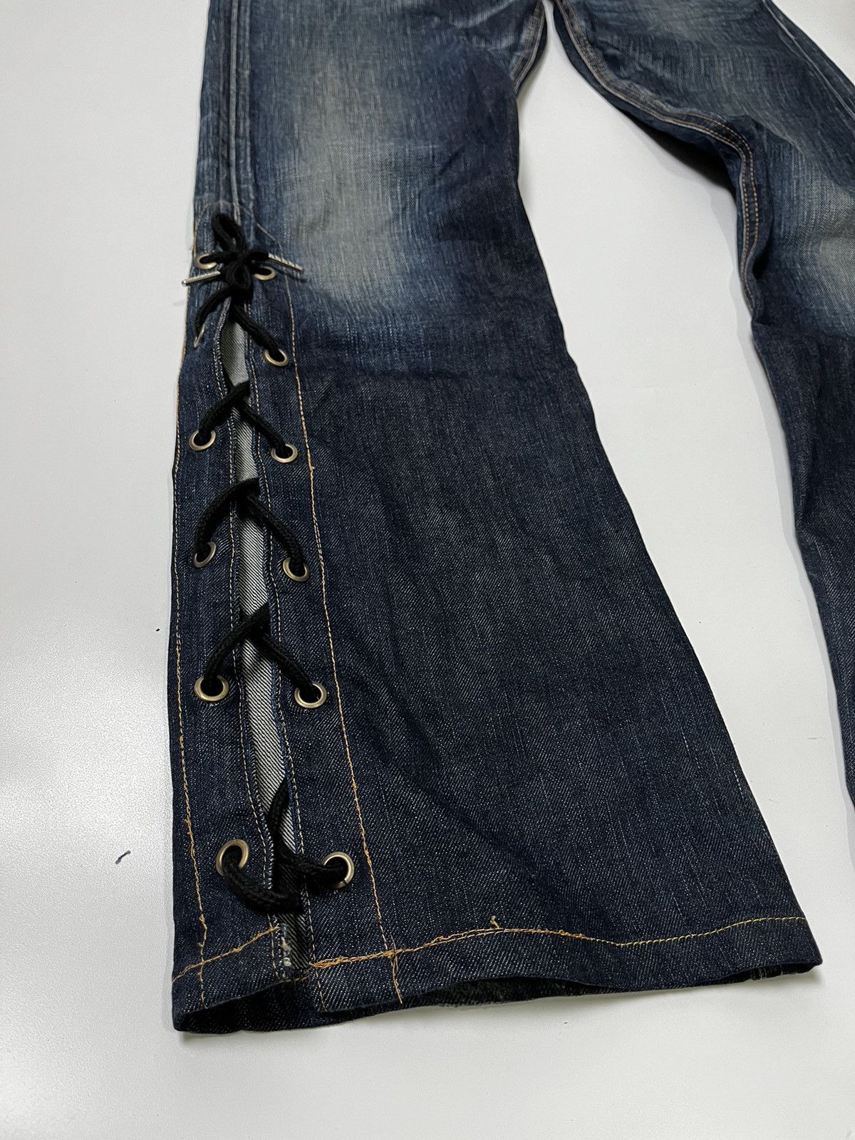 Edwin × If Six Was Nine × Japanese Brand Edwin flared laces up pant lgb style inspired Size US 34 / EU 50 - 4 Thumbnail