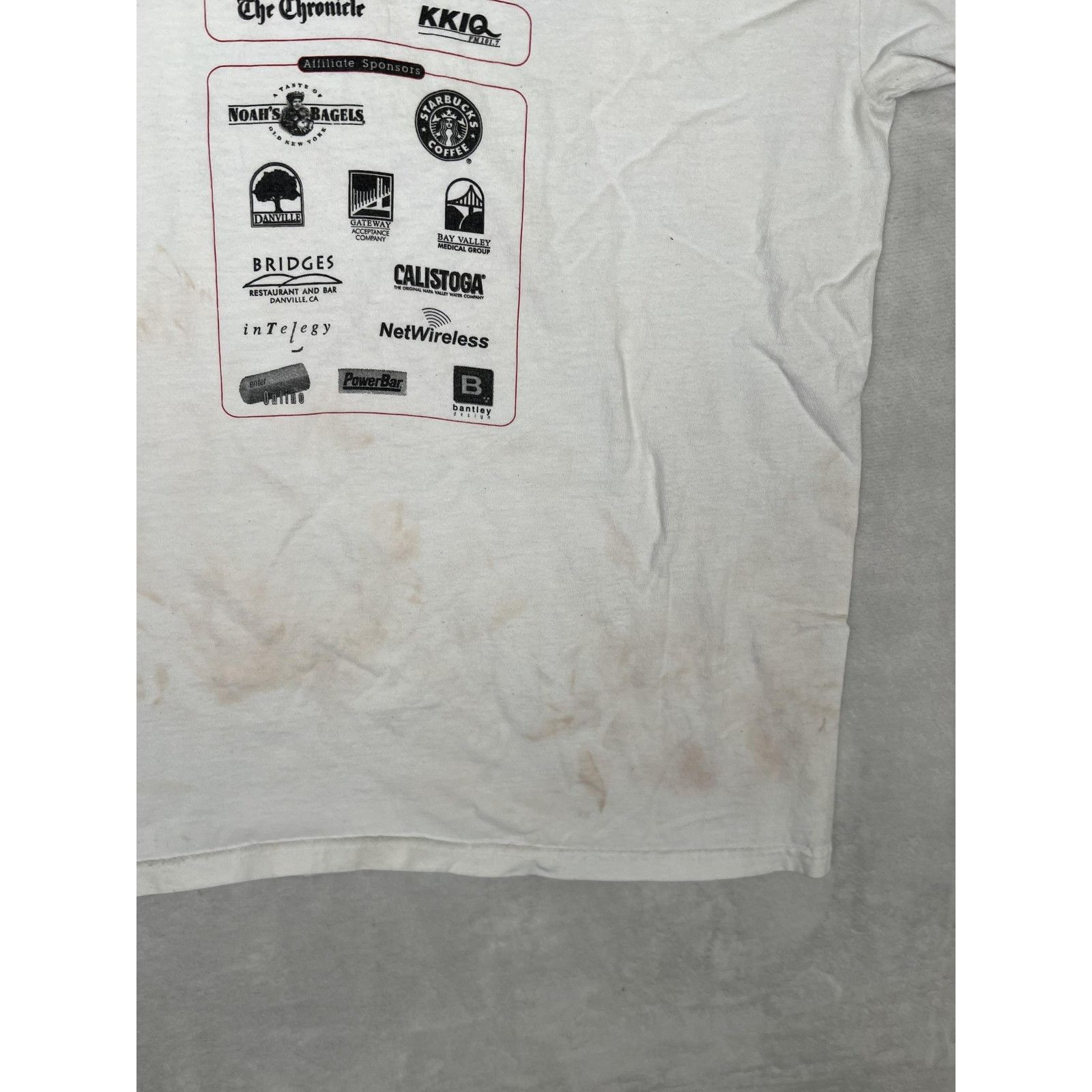 Port & Company Vintage Danville 5000 Nike Train T-Shirt Mens Medium White 5 Size US M / EU 48-50 / 2 - 12 Thumbnail