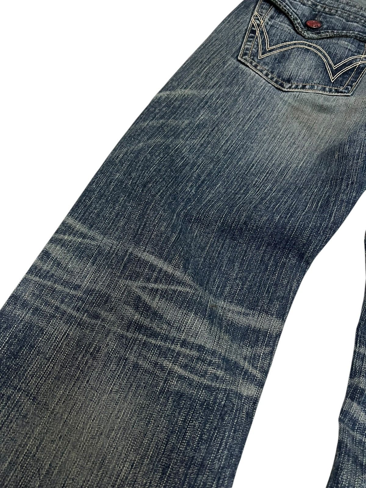 Edwin Vintage Edwin 503 Blue Trip Distress Jean Size US 32 / EU 48 - 14 Thumbnail
