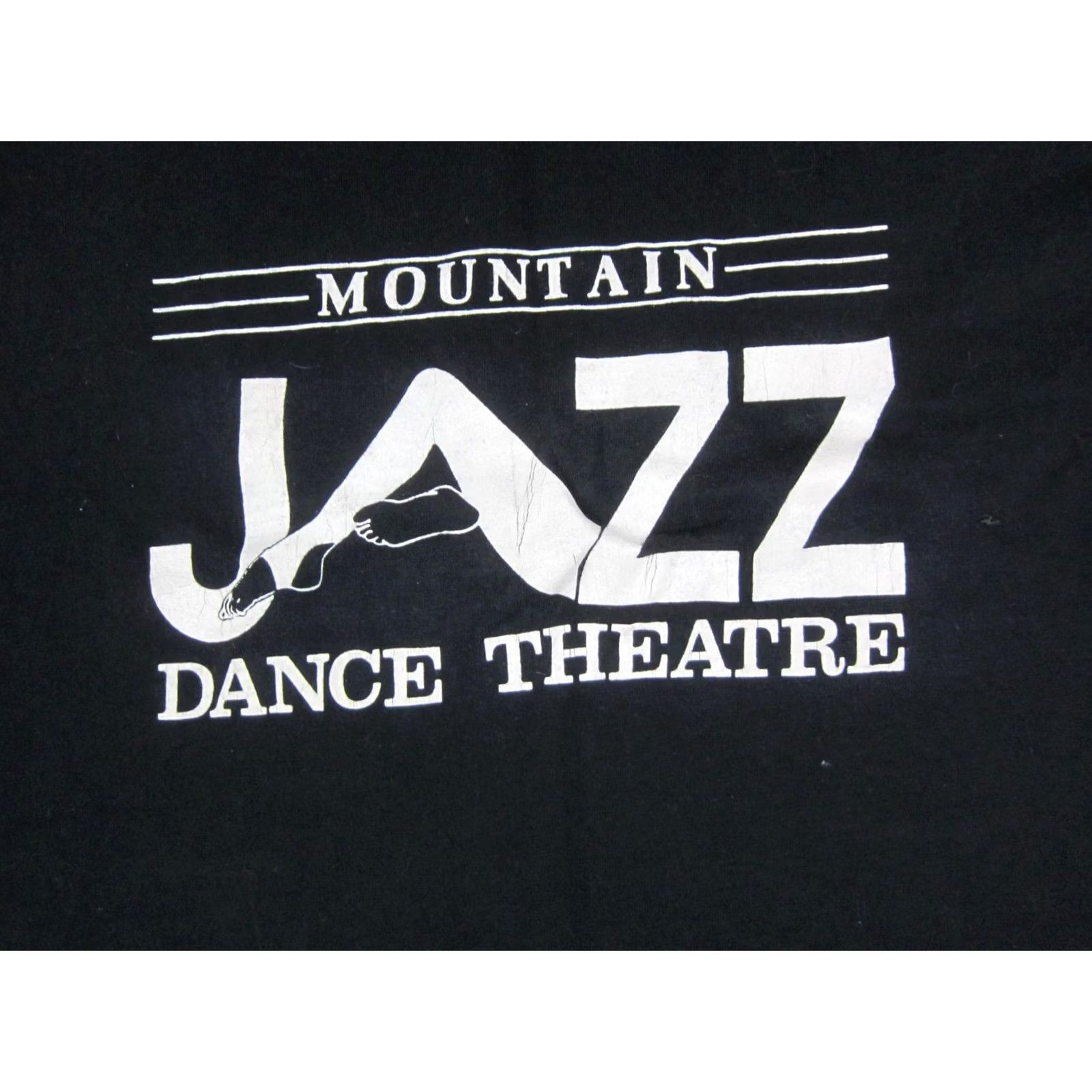 Hanes Vintage Hanes Shirt Mens L Black Short Sleeve Cotton Polyester 80s Retro 90s Jazz Dance Theatre USA Logo Shirt Size US L / EU 52-54 / 3 - 2 Thumbnail