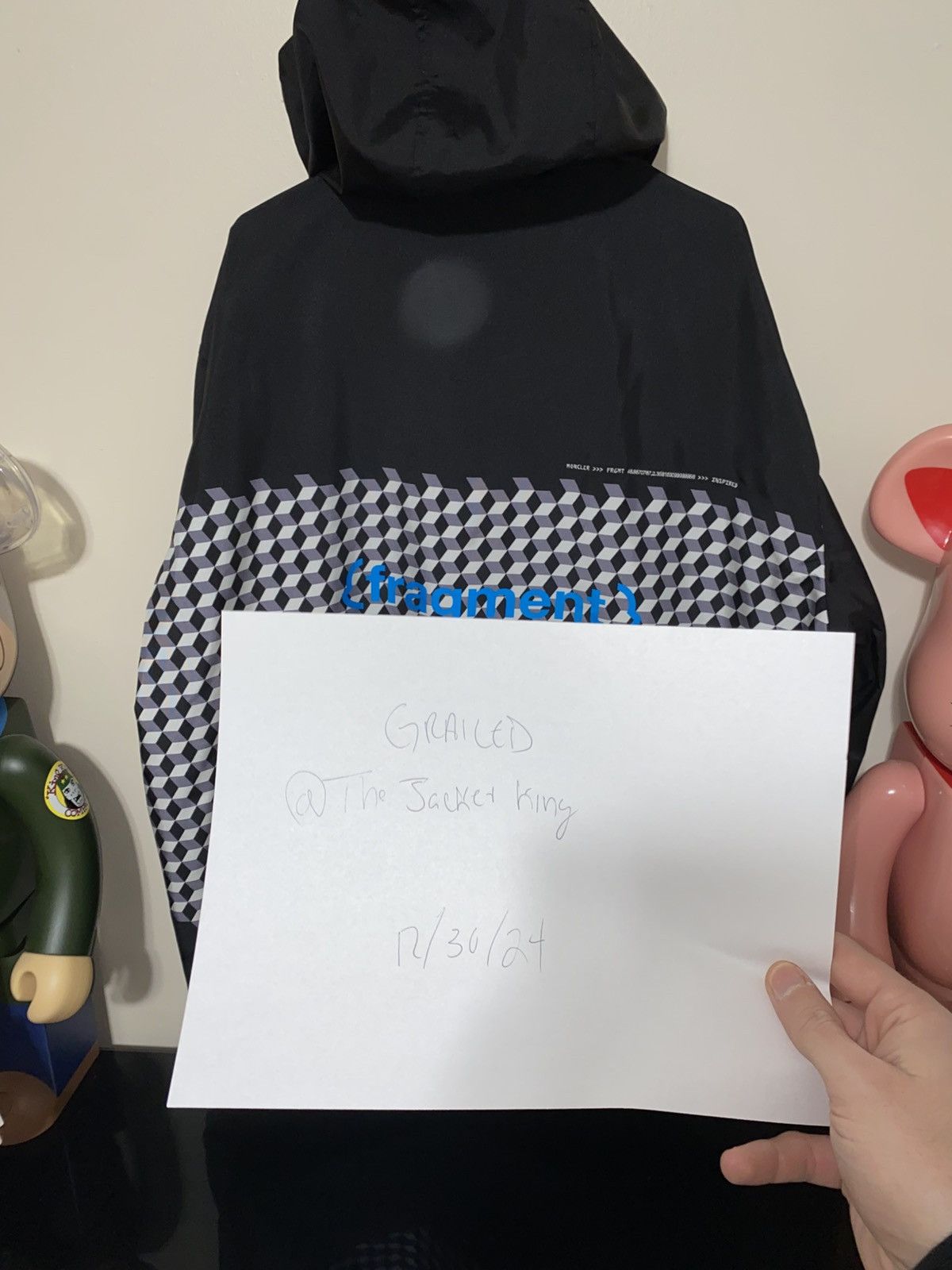 Fragment Design × Moncler Moncler x Fragment Design Wayerproof Shell Jacket Size US L / EU 52-54 / 3 - 19 Thumbnail