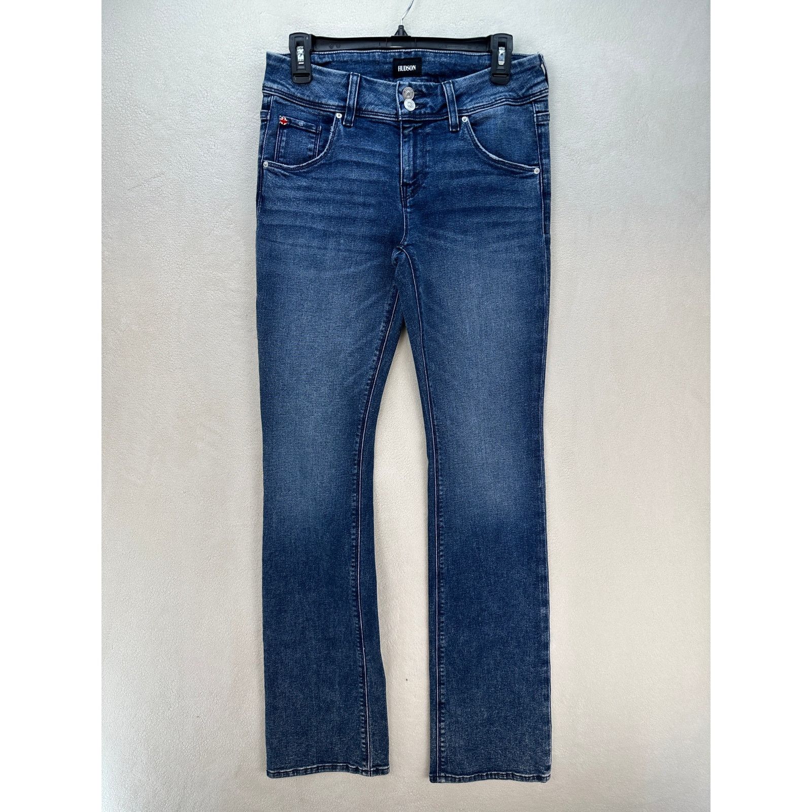 Hudson HUDSON WOMEN'S 29 BOOCUT FLARE BOTTOM Y2K MEDIUM WASH Size 29" - 1 Thumbnail