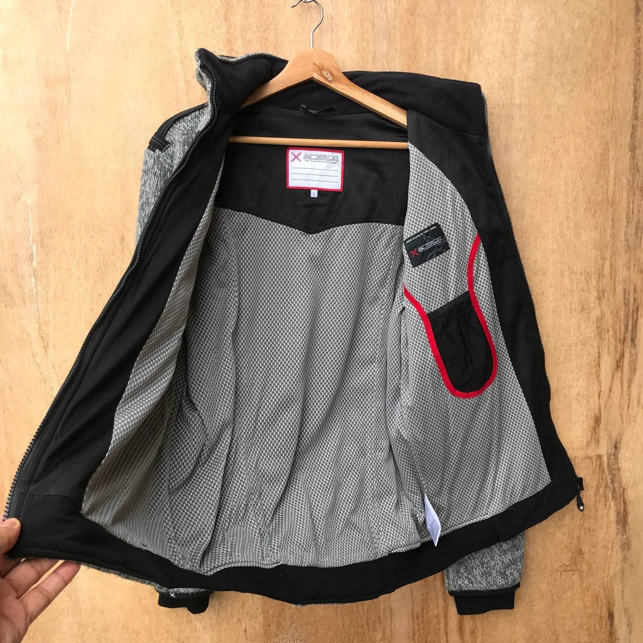 Japanese Brand MONTURA REMIX BIKER KNIT JACKET OUTDOOR JUMPER HOODIE Size US L / EU 52-54 / 3 - 16 Thumbnail
