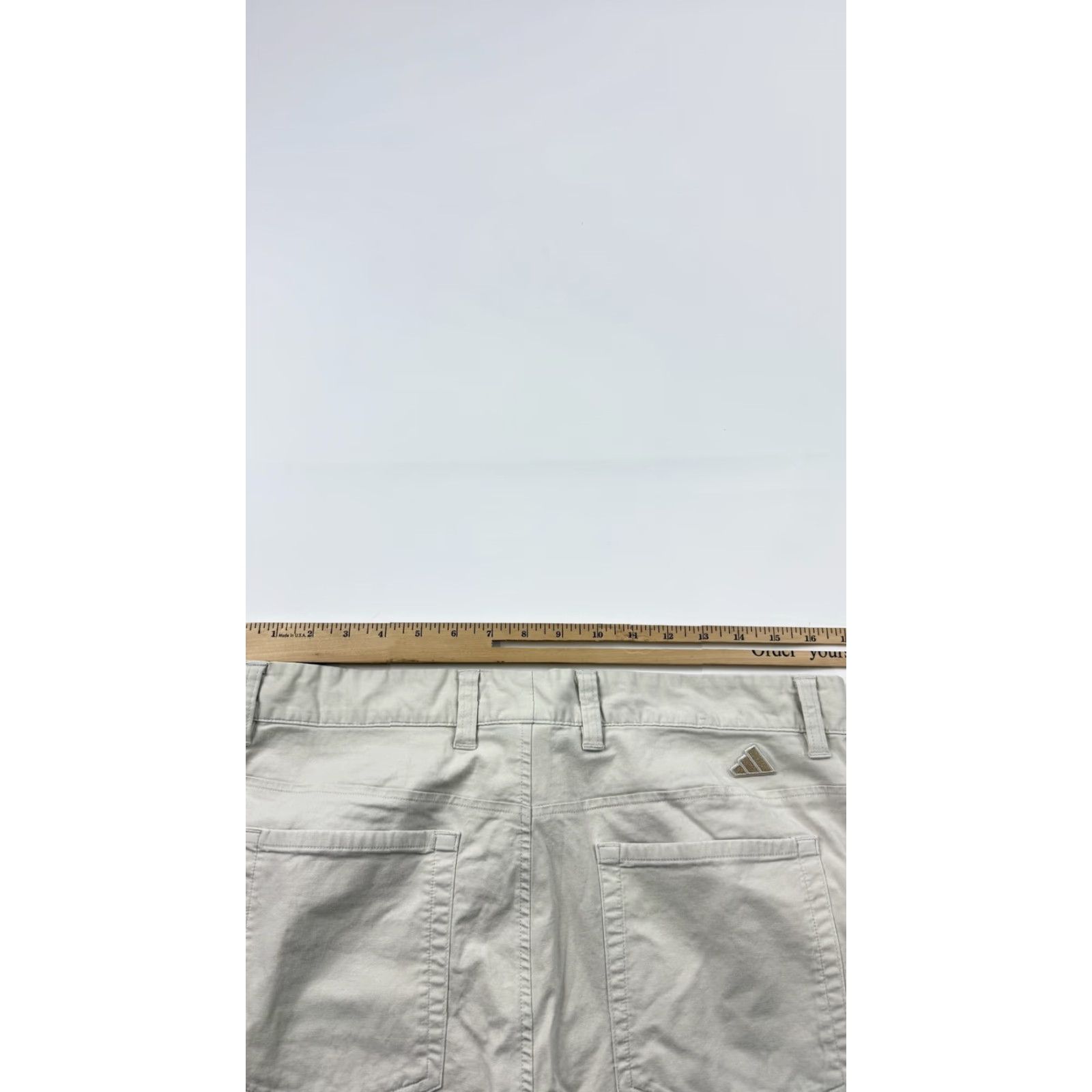 Adidas Adidas Pants Mens 34x30 Beige Golf Chino Stretch Casual Lightweight Performance Size US 34 / EU 50 - 7 Thumbnail
