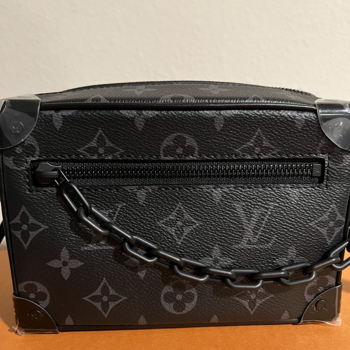 Louis Vuitton Louis Vuitton Soft Trunk Mini Black Canvas Monogram Eclipse Size ONE SIZE - 6 Thumbnail