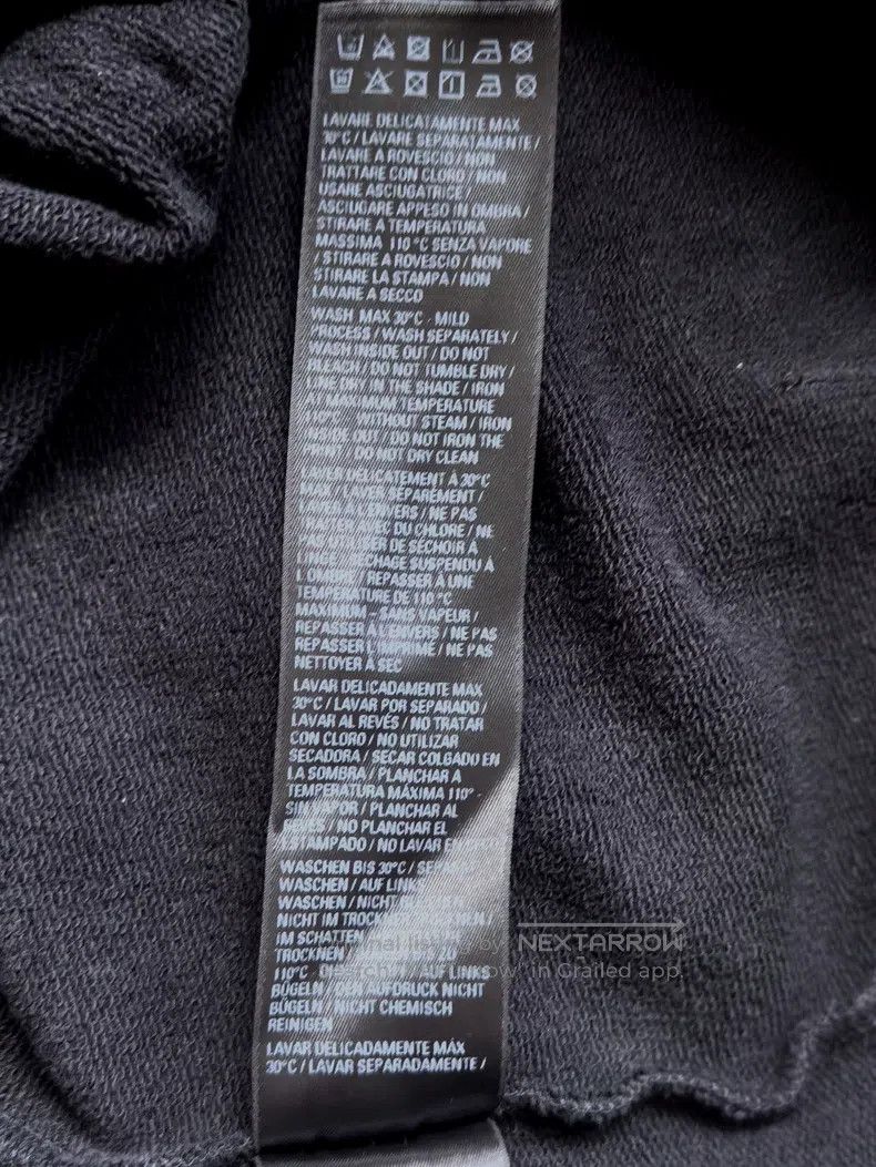 Balenciaga Balenciaga WFP Black Hoodie Size US S / EU 44-46 / 1 - 7 Thumbnail