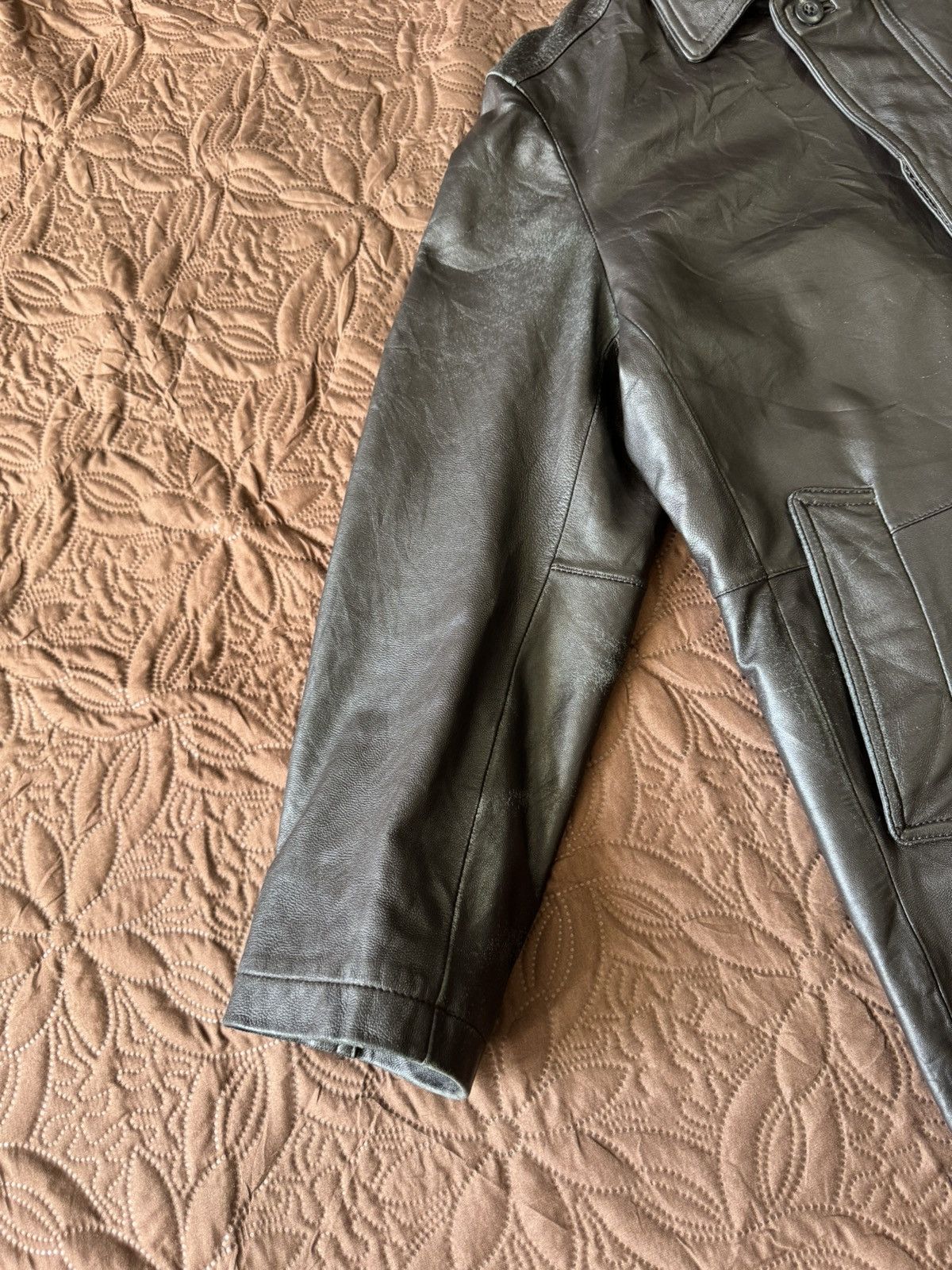 Balmain BALMAIN PARIS LEATHER COAT Size US L / EU 52-54 / 3 - 12 Thumbnail