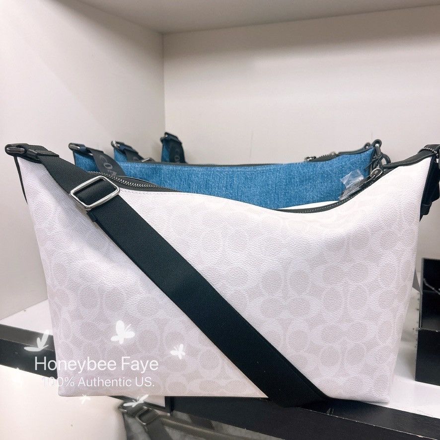 Coach NWT Coach Finn Crossbody Bag In Signature Canvas CAJ91 Size ONE SIZE - 2 Thumbnail