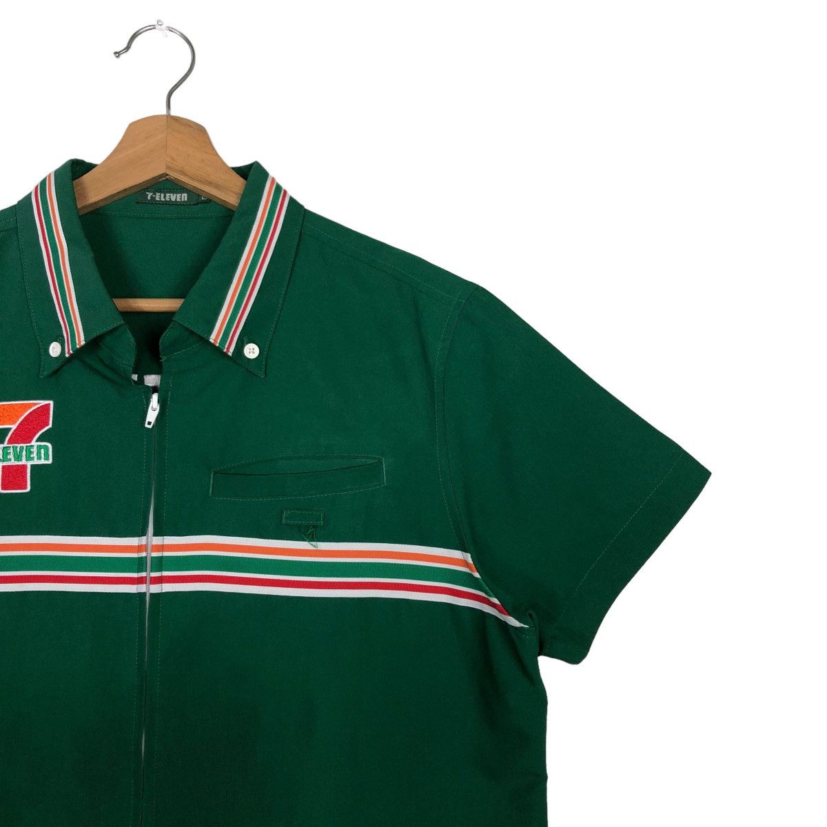 Japanese Brand 🔥90’s Vintage Work Jacket 7-Eleven Big Logo Japan Spell Out Size US M / EU 48-50 / 2 - 6 Thumbnail