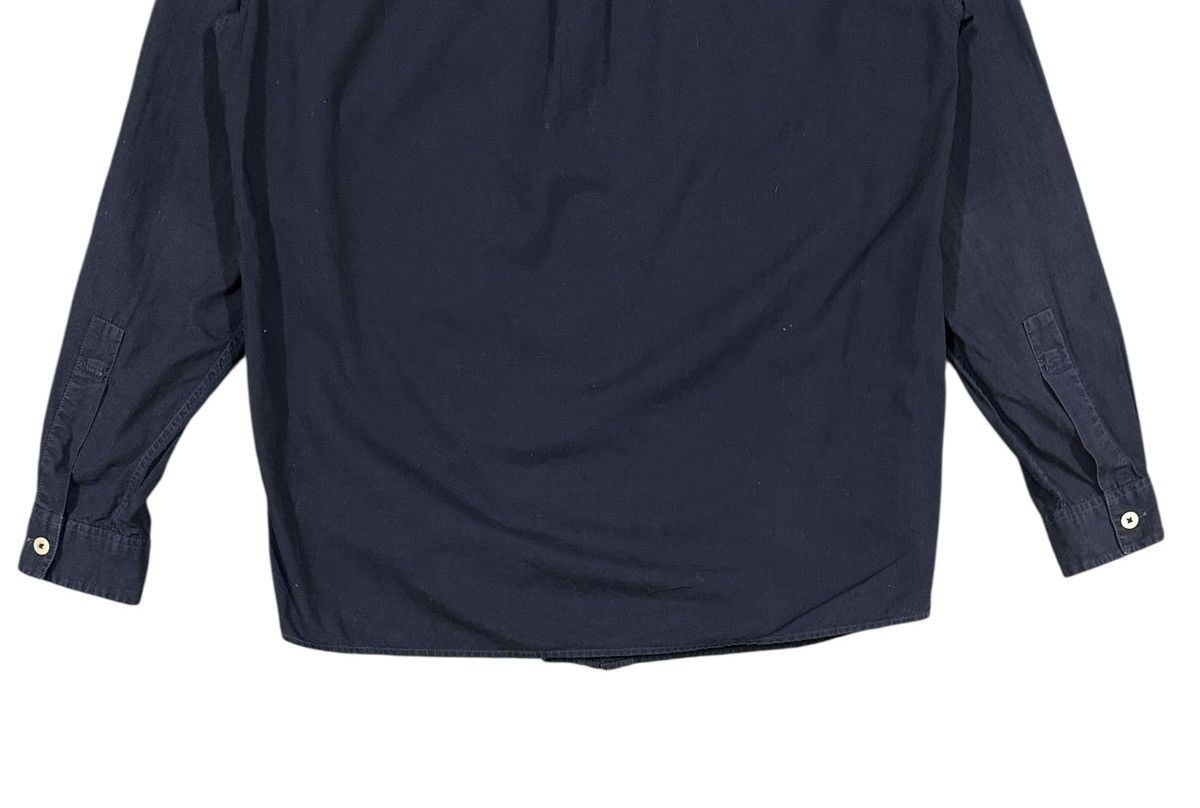 Margaret Howell MHL Margaret Howell Navy Blue Cotton Button Ups Shirt Size US S / EU 44-46 / 1 - 12 Thumbnail