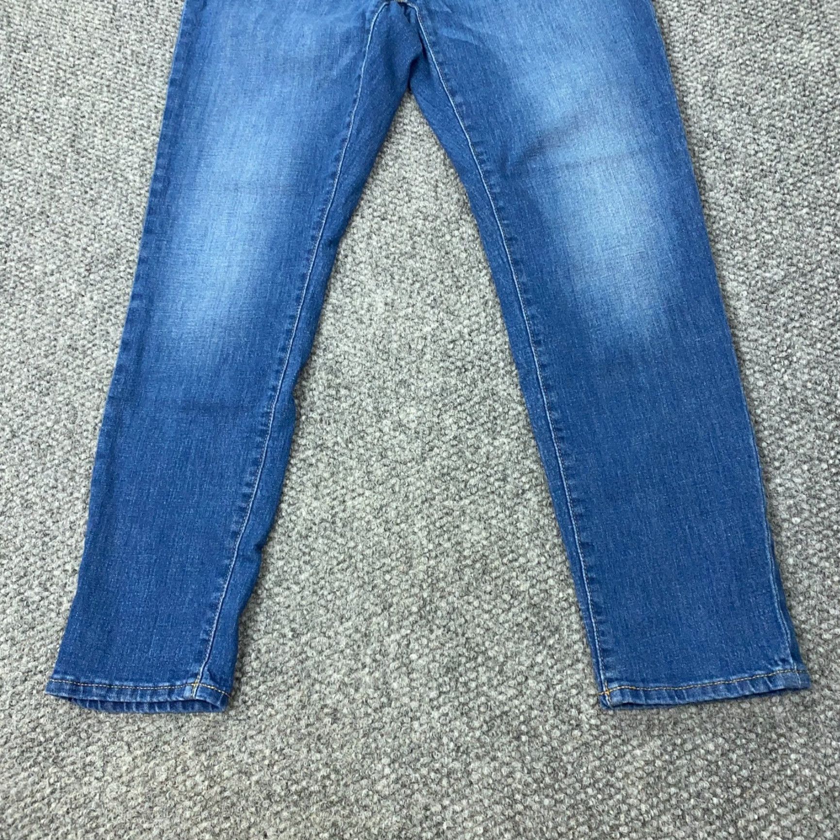 Ralph Lauren Ralph Lauren Jeans Womens Size 12 Blue Faded Stretch Mid Rise Tapered Size 32" / US 10 / IT 46 - 4 Thumbnail