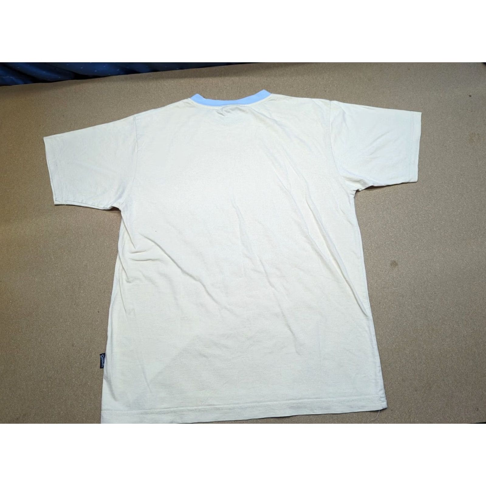 Vintage VINTAGE The Simpsons Mens T-Shirt Small Beige Barts Short Sleeves Tee Shirt Size US S / EU 44-46 / 1 - 2 Thumbnail