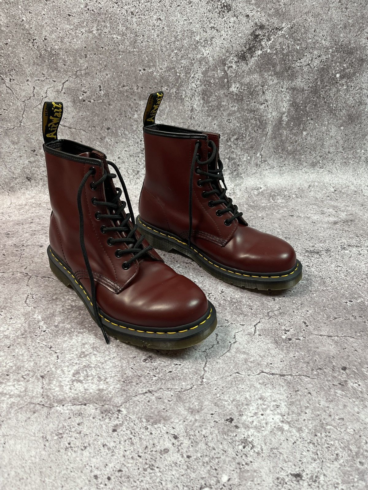 Dr. Martens 1460 Cherry Red Boots Size US 8 / EU 41 - 1 Thumbnail