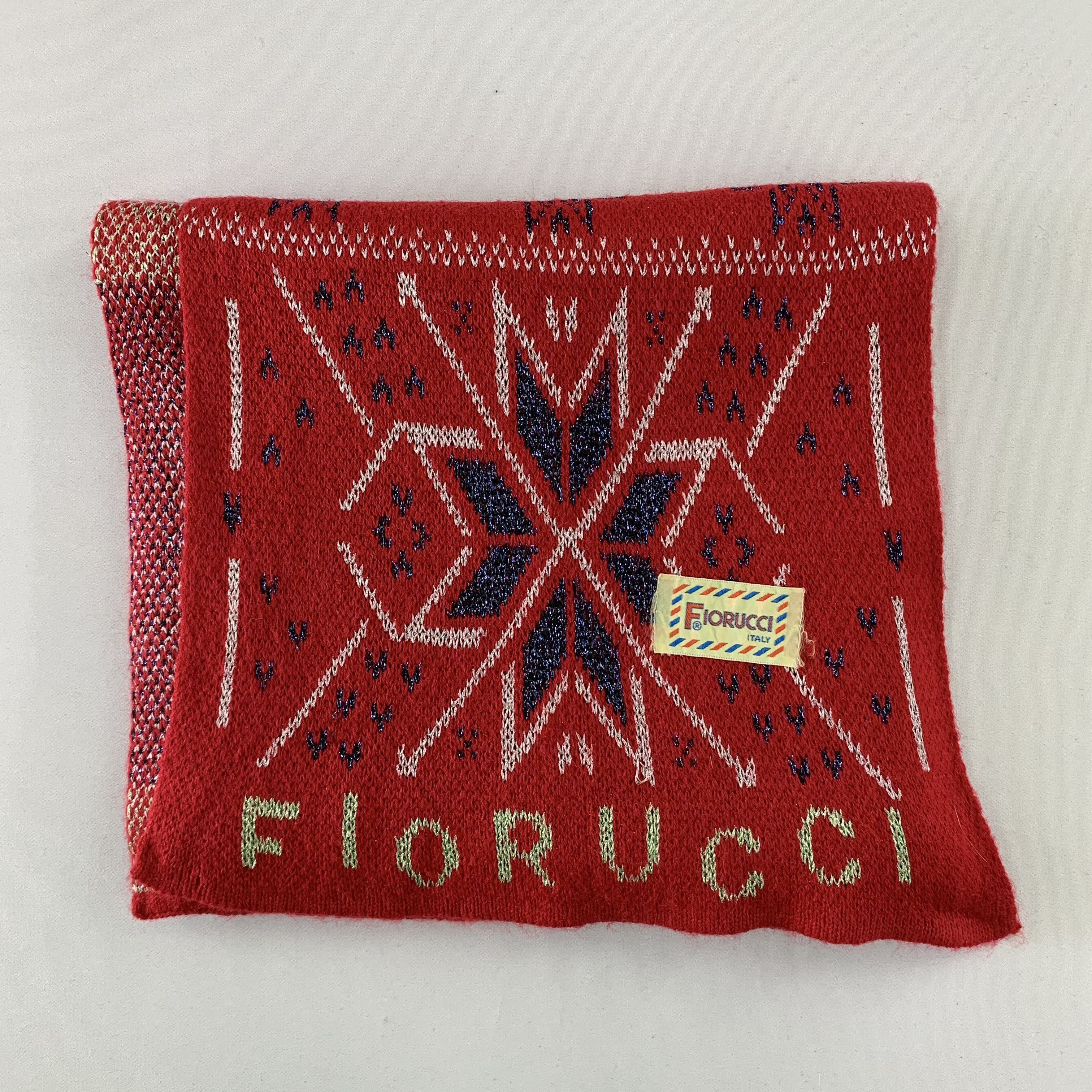 Fiorucci Fiorucci Scarf Wool Muffler Neck Wrap BL4289 Size ONE SIZE - 4 Thumbnail