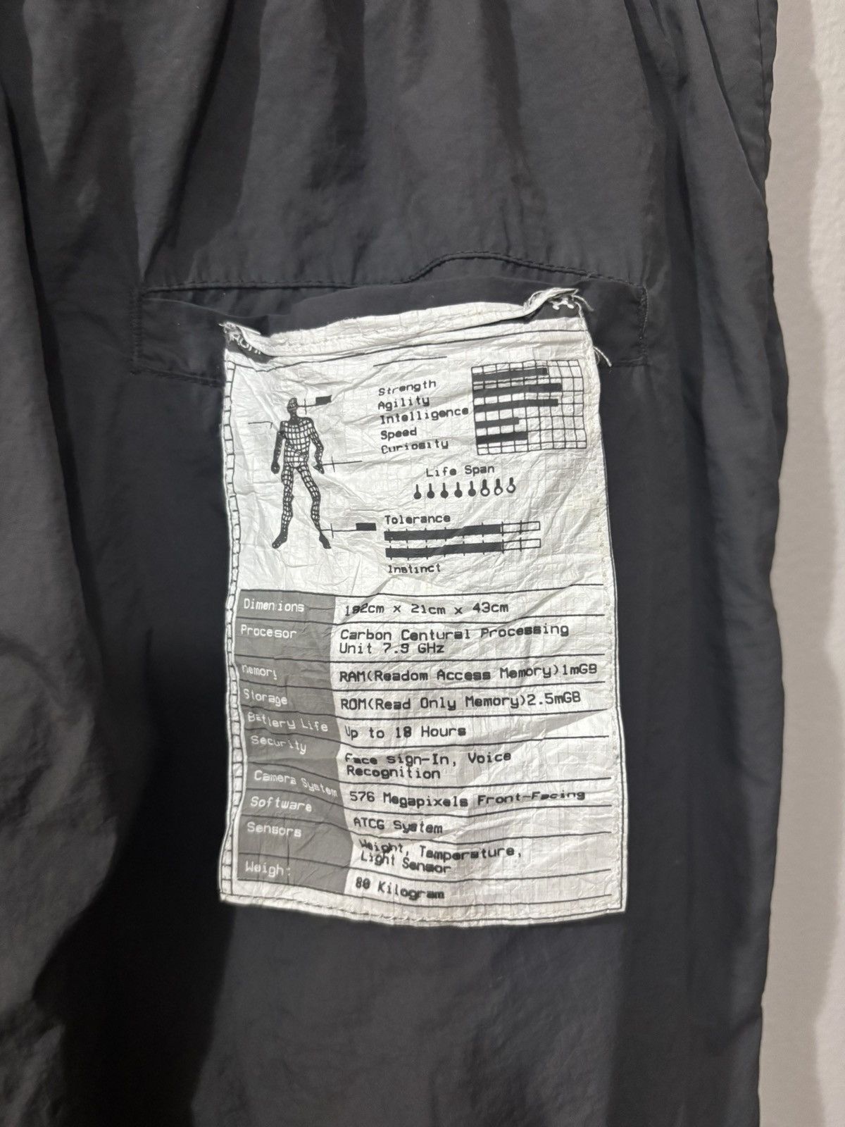 C2H4 System On Carbon Track Pants Size US 30 / EU 46 - 4 Thumbnail