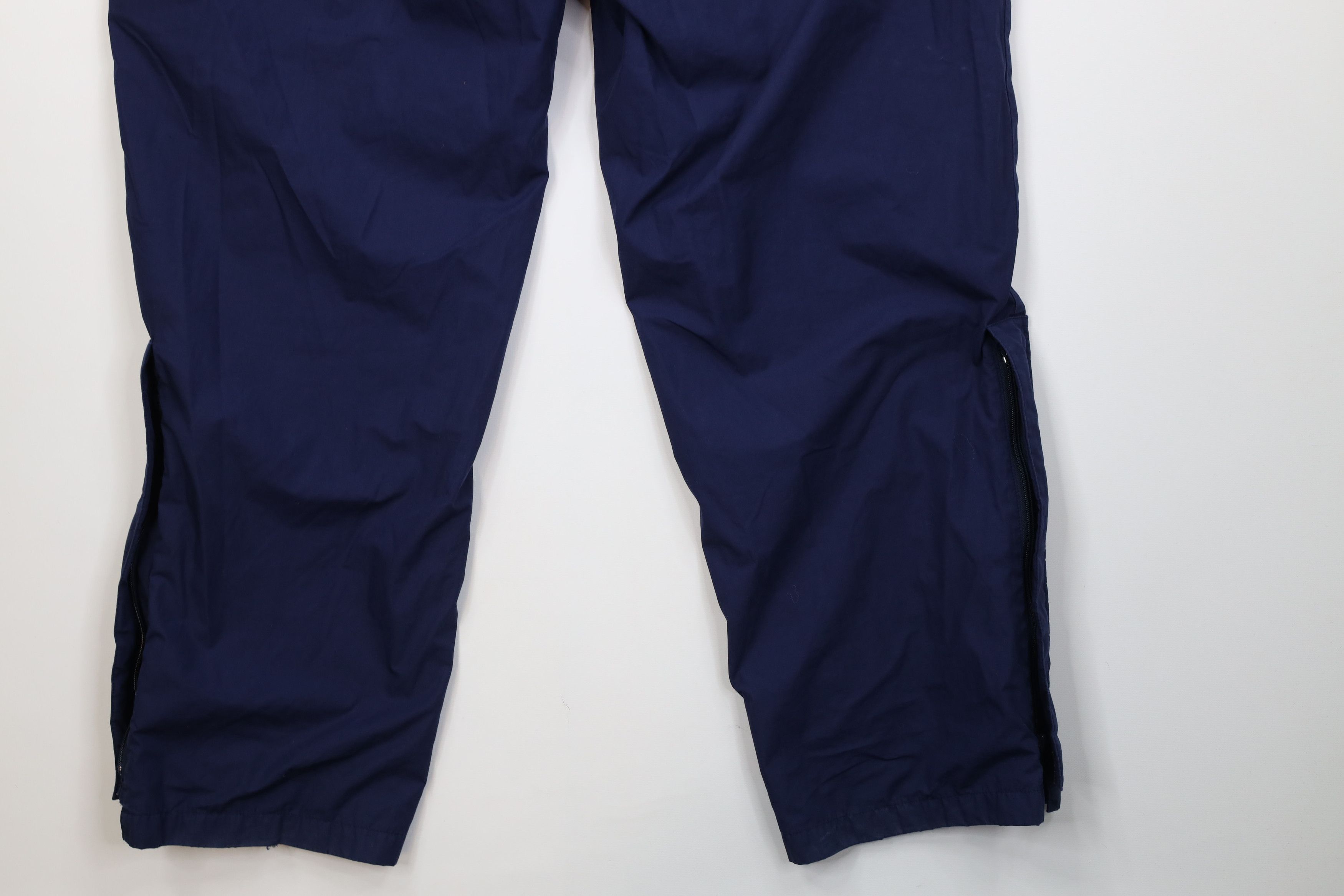 Vintage Vintage 90s Streetwear Waterproof Rain Pants Navy Blue Size US 40 / EU 56 - 17 Thumbnail