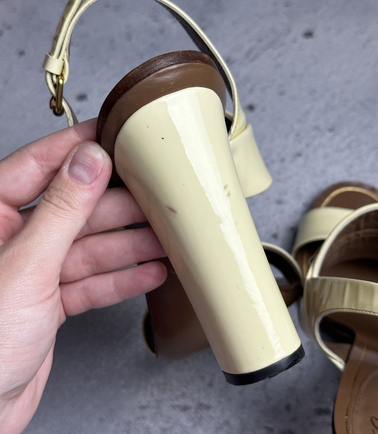 Gucci Gucci Leather Alyssa Horsebit Ankle Strap Sandals y2k Rare Size US 9 / IT 39 - 18 Thumbnail