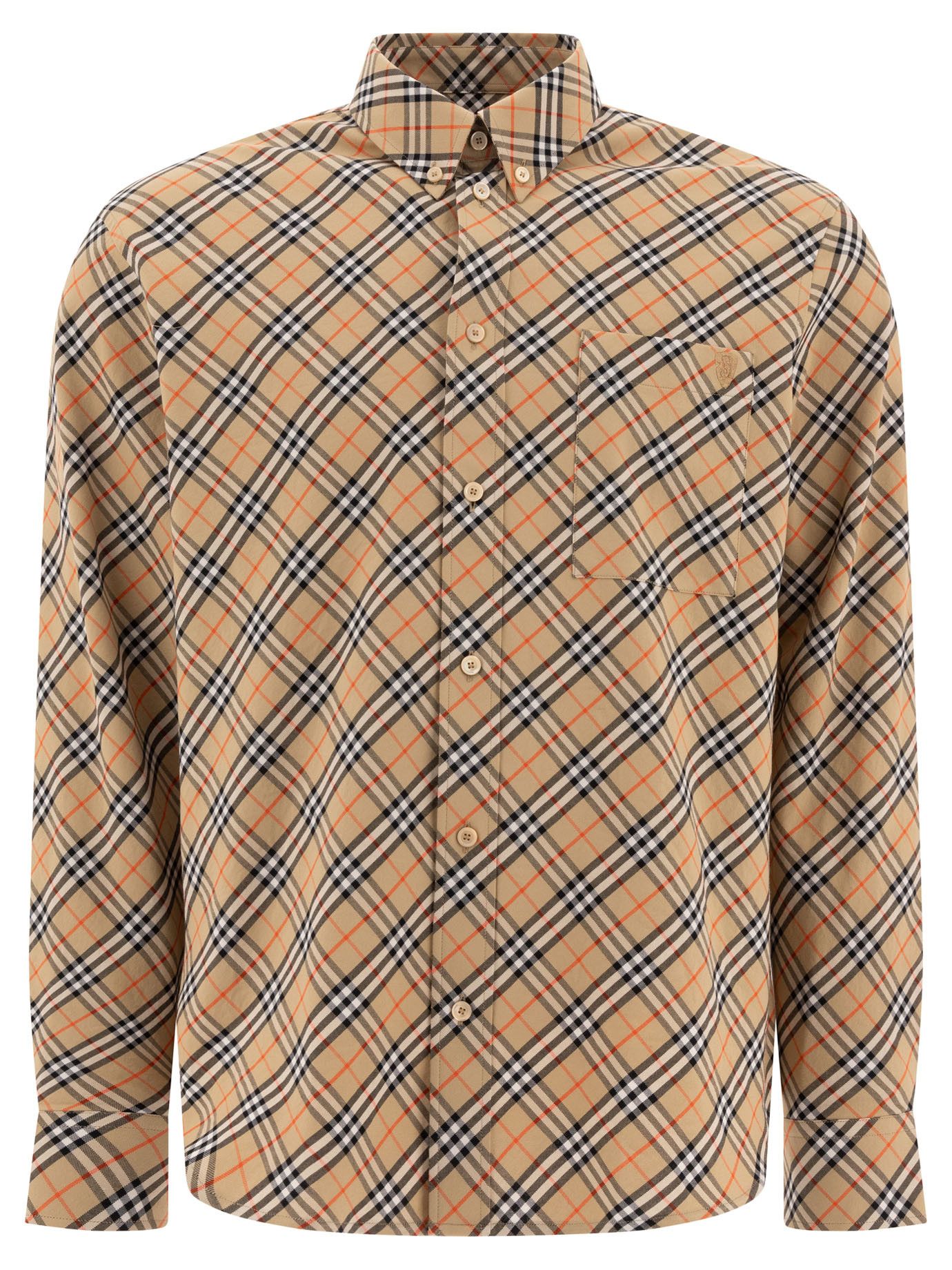 Burberry Cotton Check Shirt Size US XL / EU 56 / 4 - 1 Thumbnail