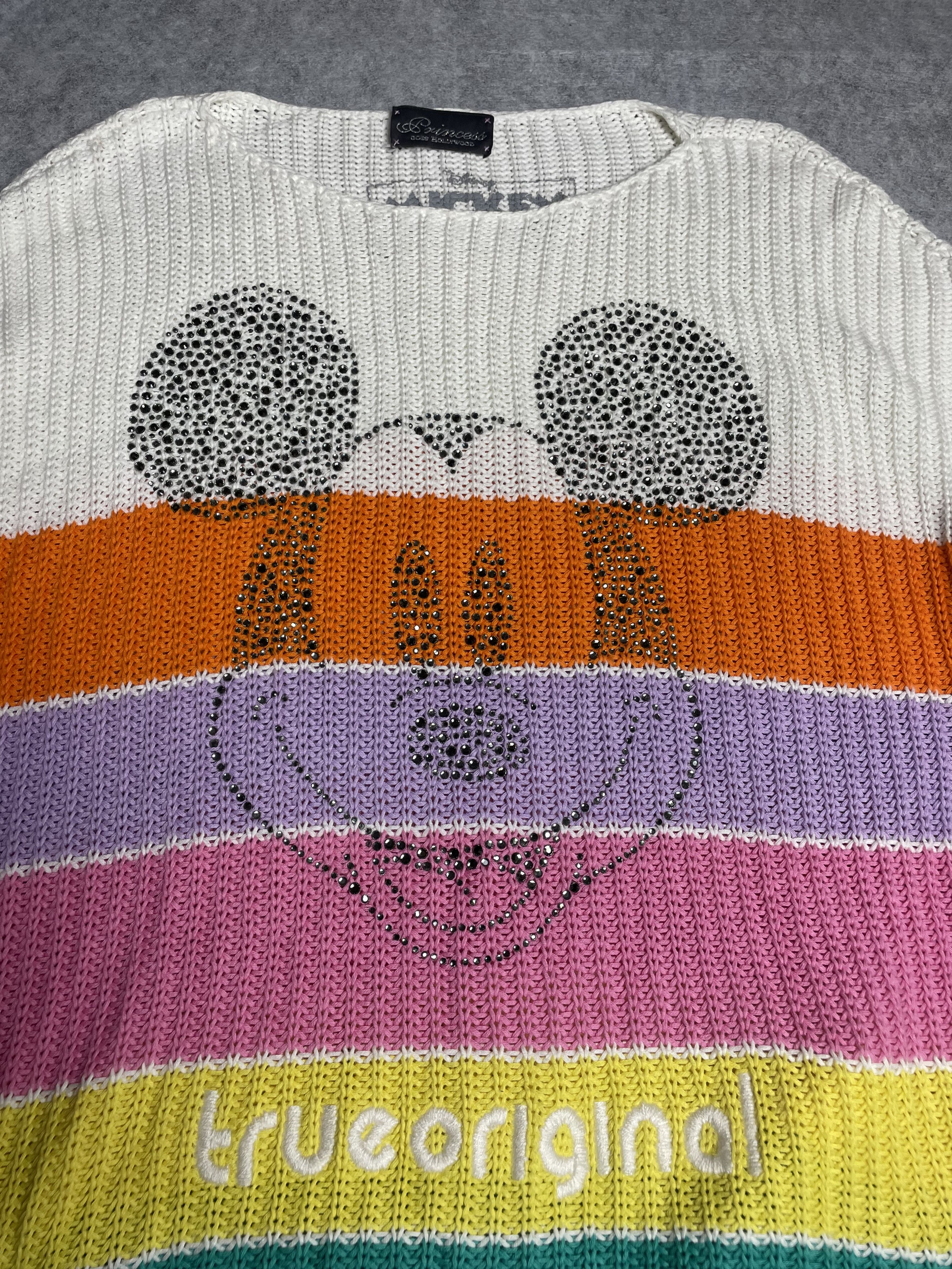 Disney Princess Goes Hollywood x Disney Mickey Sweater Cotton Size L / US 10 / IT 46 - 6 Thumbnail