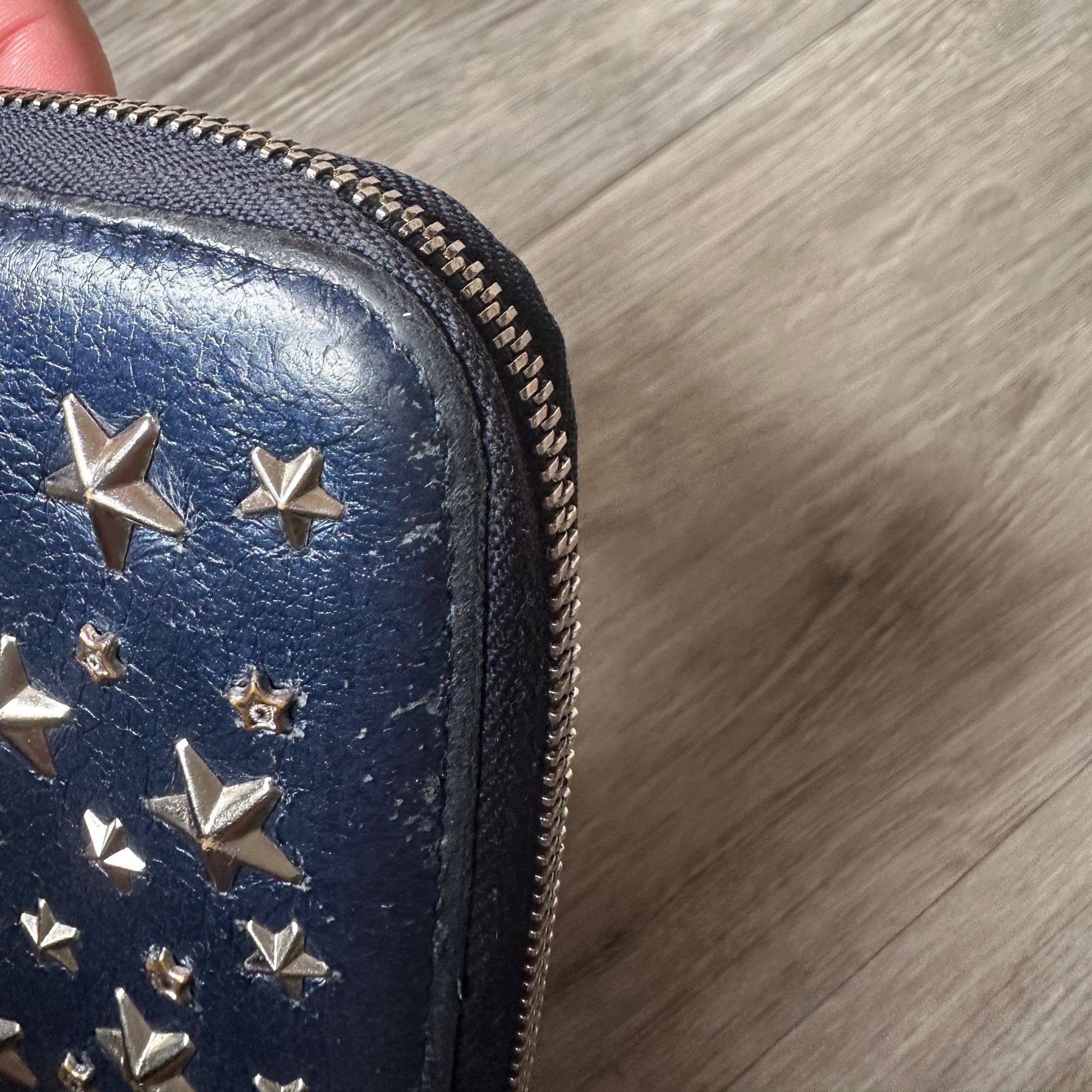 Jimmy Choo Jimmy Choo Blue Star Studded Long Wallet Size ONE SIZE - 10 Thumbnail