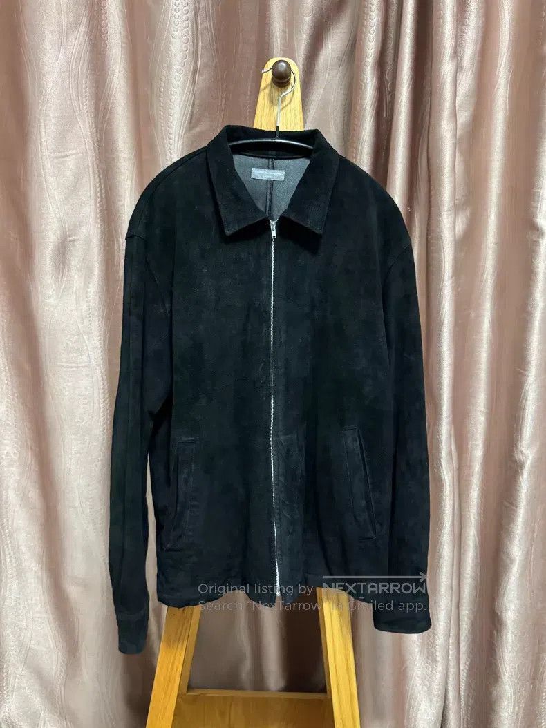 Comme des Garcons Comme des Garcons size F Black suede jacket Size US S / EU 44-46 / 1 - 1 Thumbnail