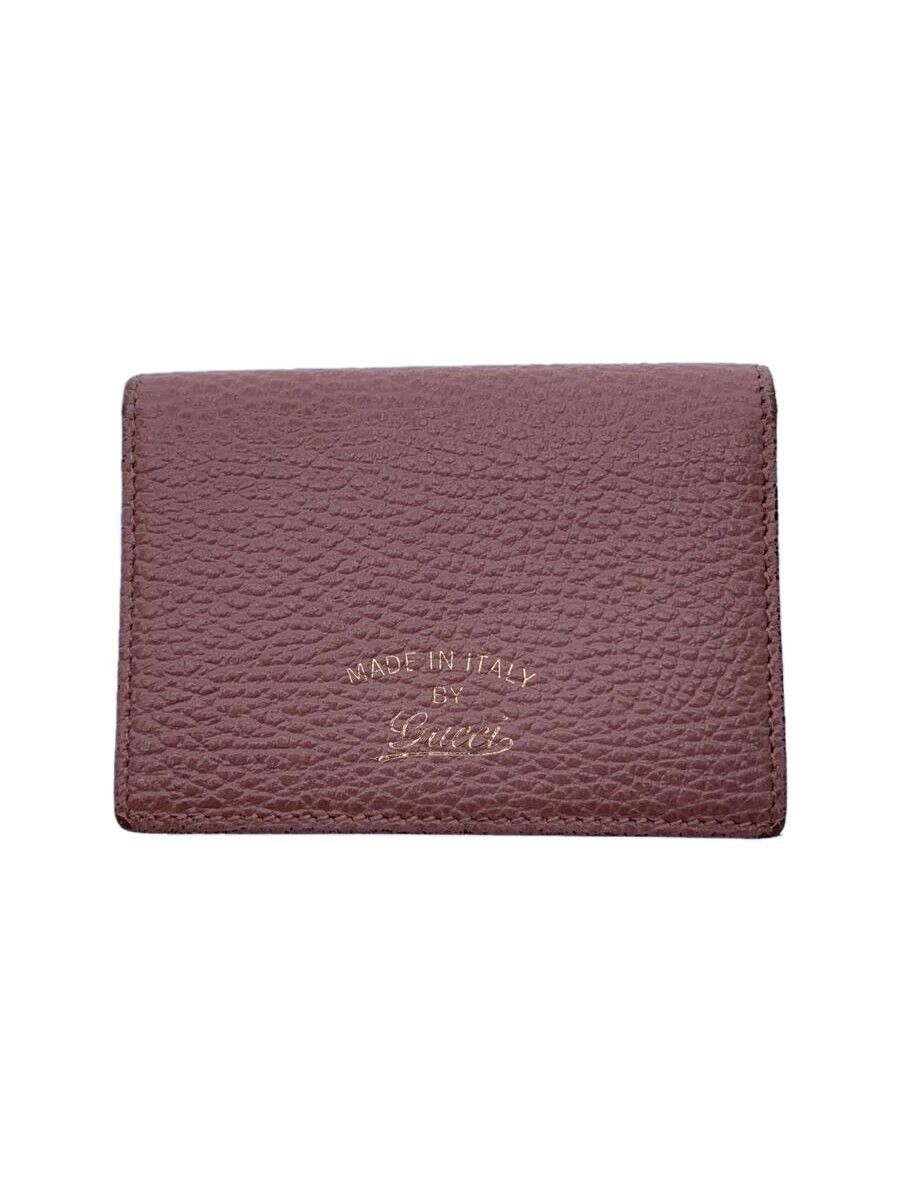 Gucci Gucci Leather Pass Case Pink Size ONE SIZE - 1 Thumbnail