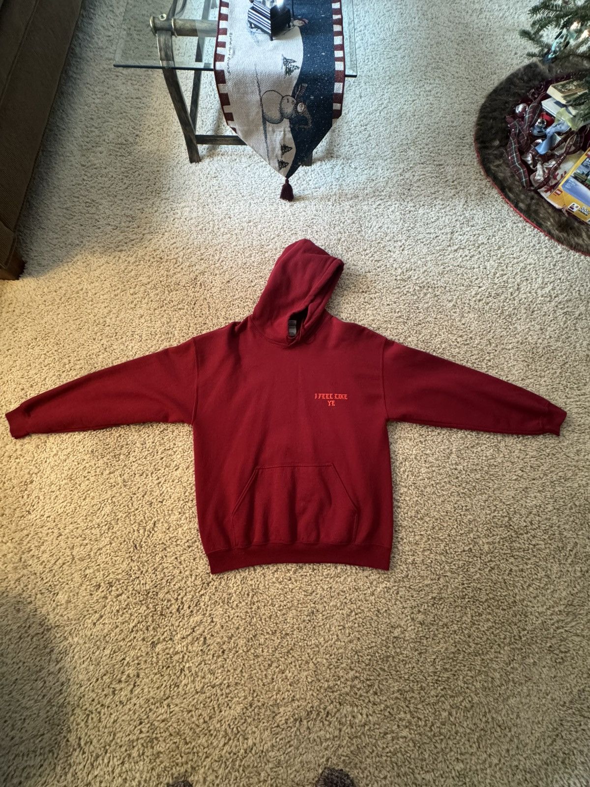 Gildan Kanye West I Feel Like Ye 2016 Hoodie Size US L / EU 52-54 / 3 - 1 Thumbnail