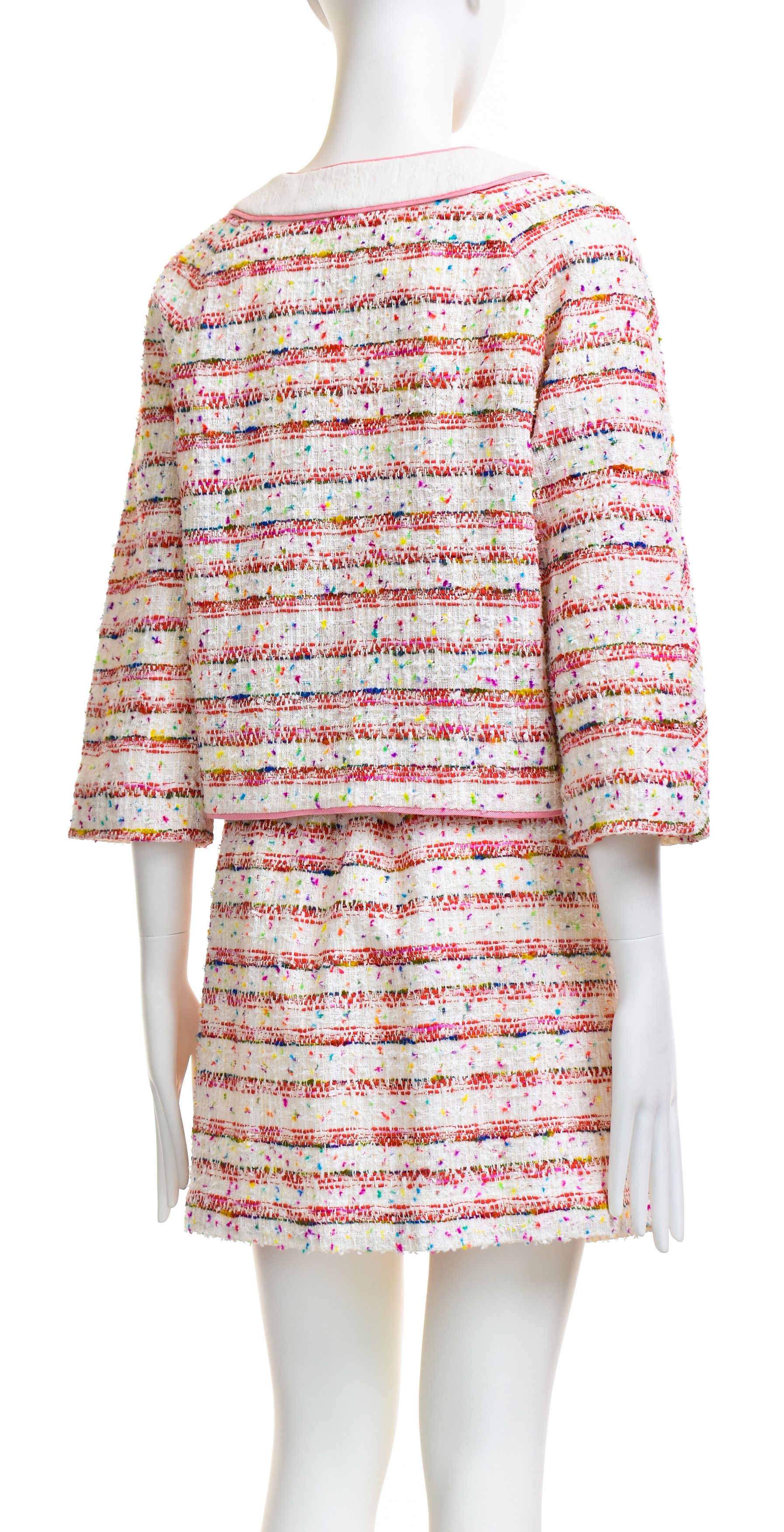 Moschino MOSCHINO BOUTIQUE Tweed Suit Blazer Jacket 10US Size L / US 10 / IT 46 - 8 Thumbnail