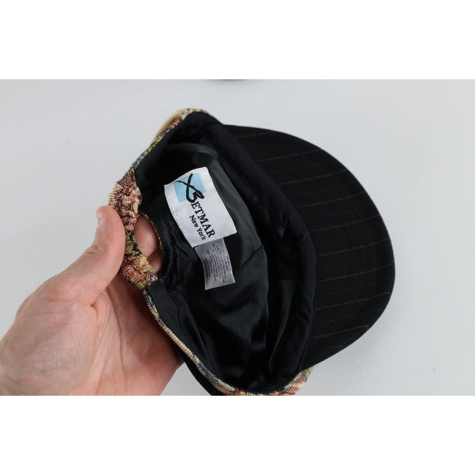 Vintage Vintage 90s Streetwear Tapestry Flower Patchwork Newsboy Cap Size ONE SIZE - 7 Thumbnail