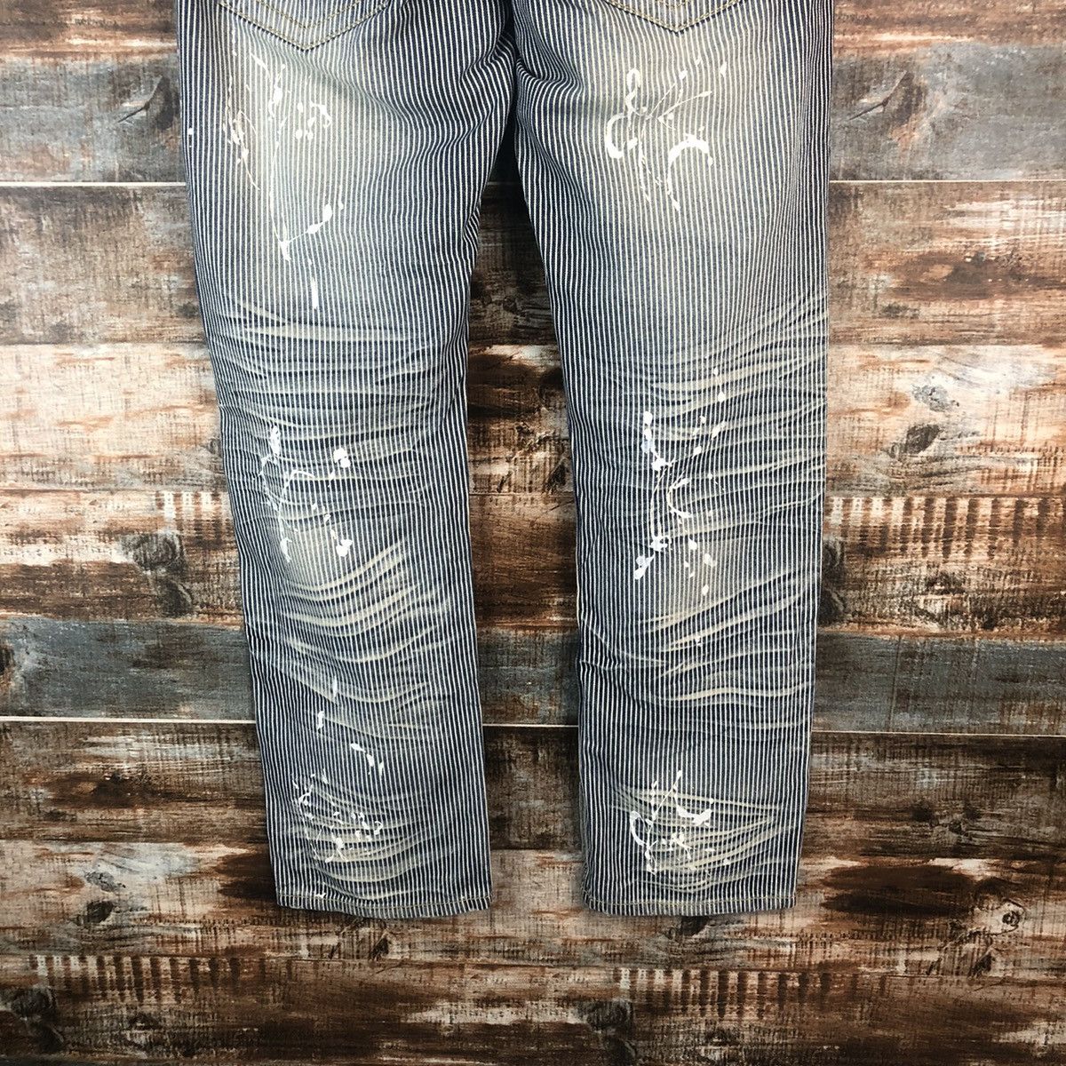 Japanese Brand Japanese Brand vintage tactical Stripe White Pants #A2121 Size US 32 / EU 48 - 17 Thumbnail