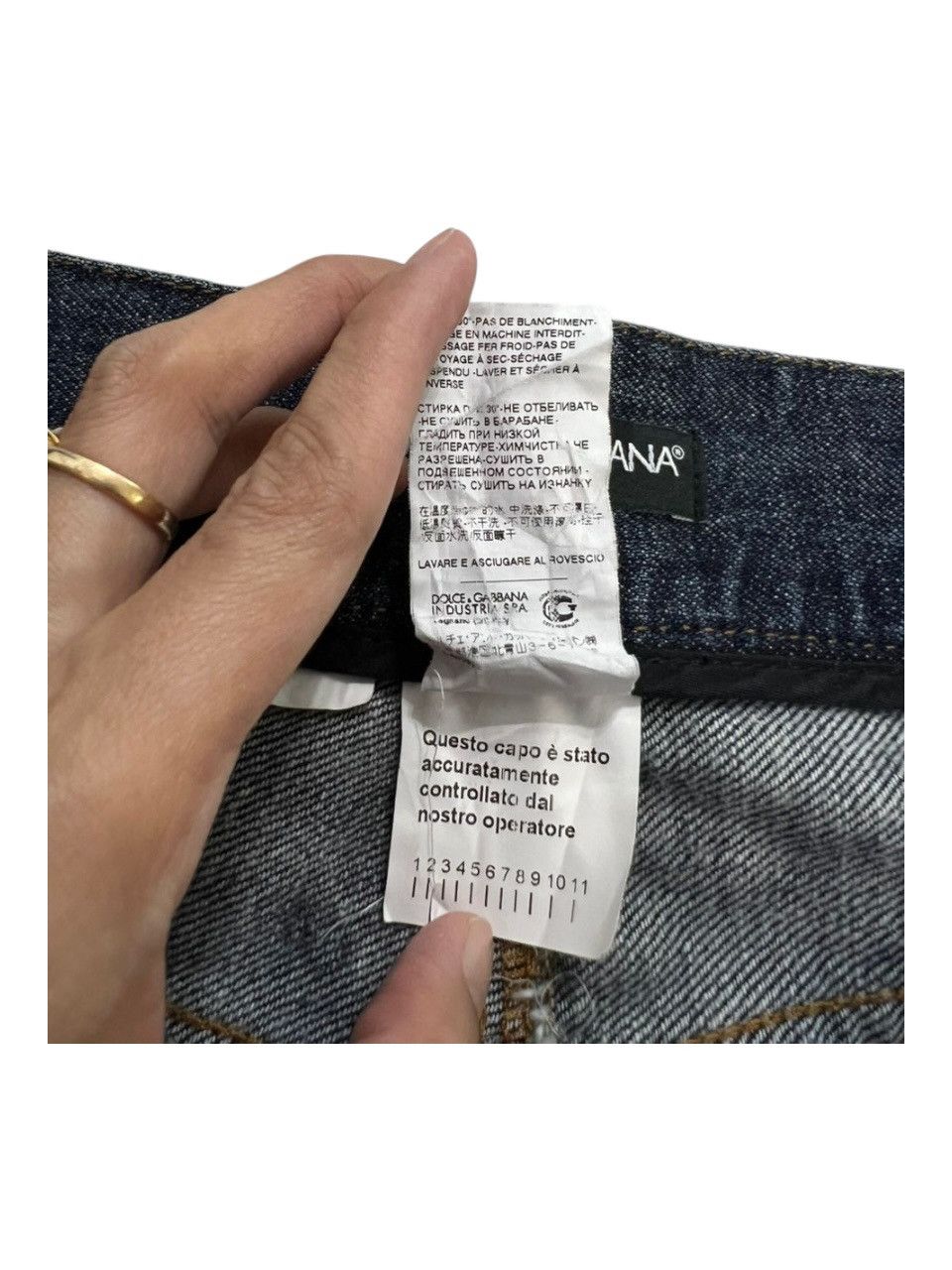 Dolce & Gabbana Dolce & Gabbana Distressed Denim Jeans Size US 34 / EU 50 - 15 Thumbnail