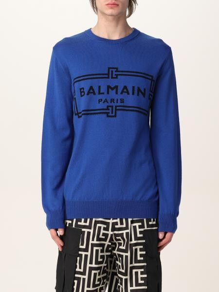 o1srvl11e1123 Wool Sweater in Blue