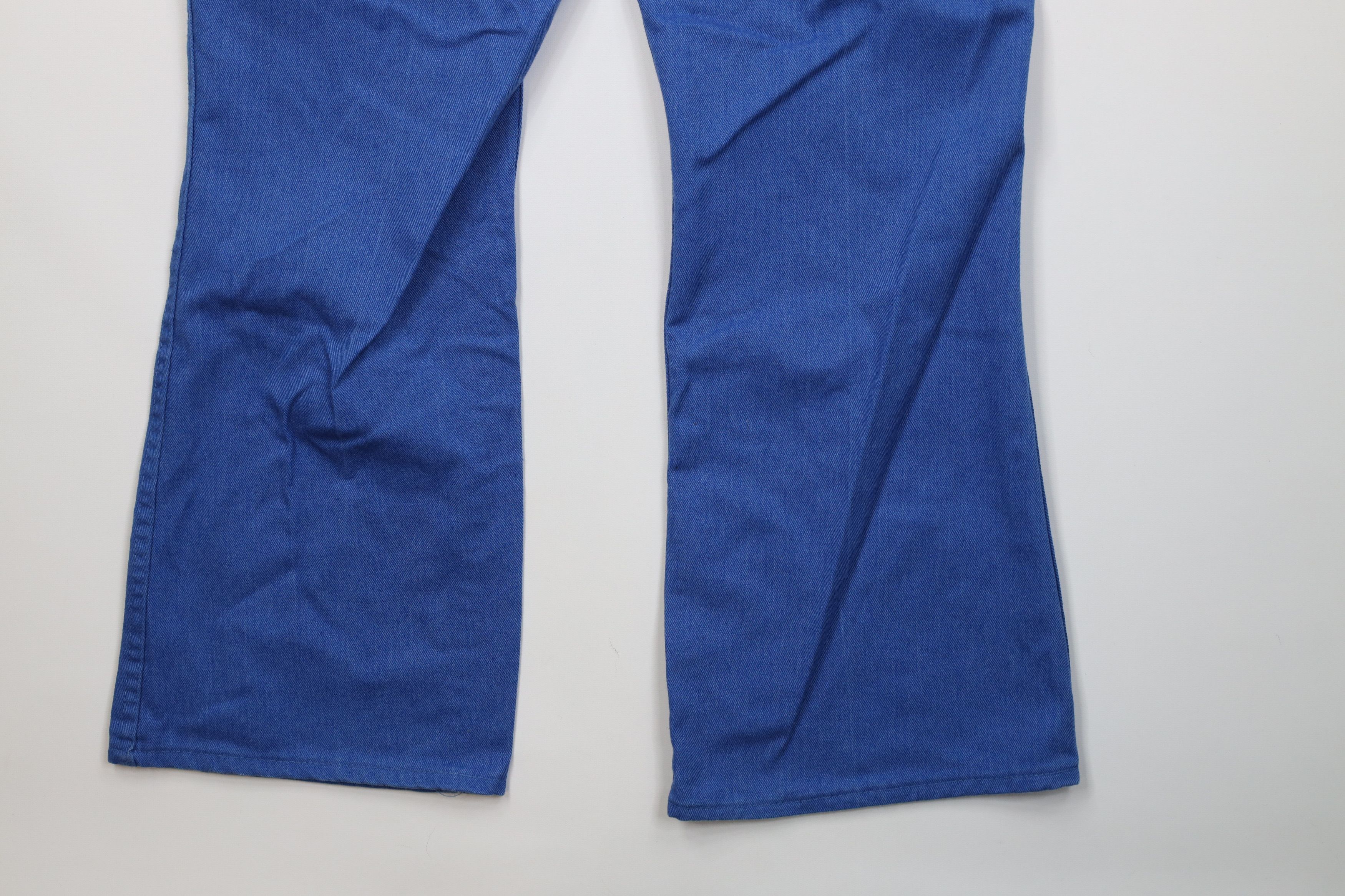 Dickies Vintage 60s 70s Dickies Bell Bottoms Denim Jeans Blue USA Size US 40 / EU 56 - 14 Thumbnail