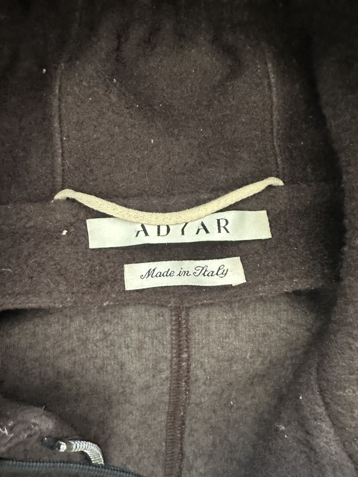 Other ADYAR brown wool double zip hoodie Size US L / EU 52-54 / 3 - 5 Thumbnail