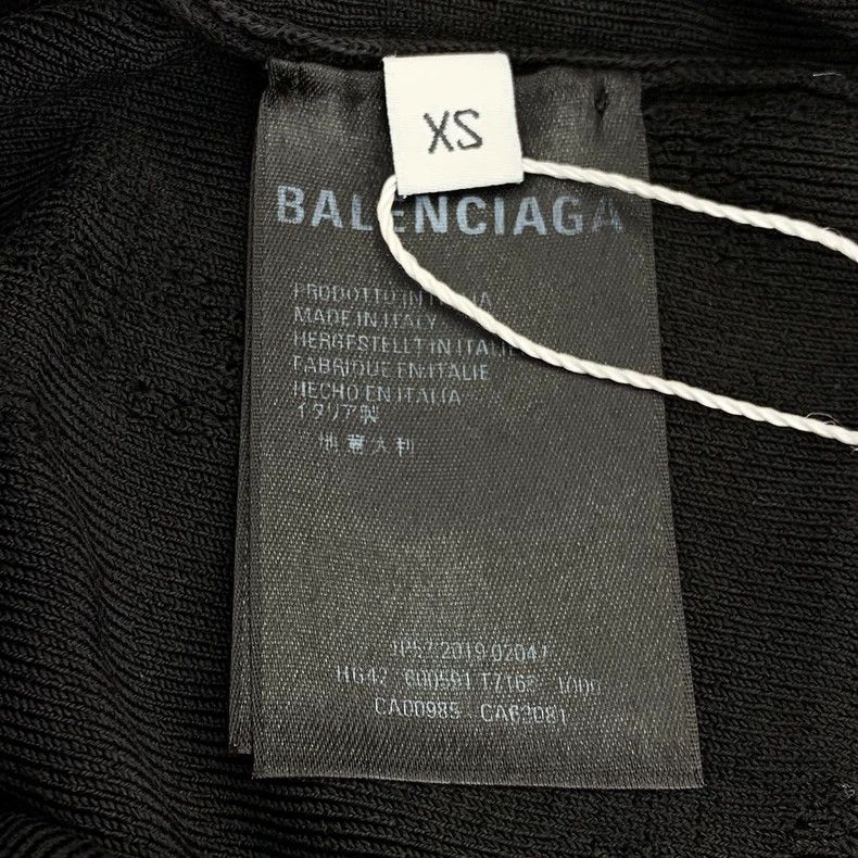 Balenciaga Balenciaga Black logo dark crewneck sweater Size XS / US 0-2 / IT 36-38 - 6 Thumbnail