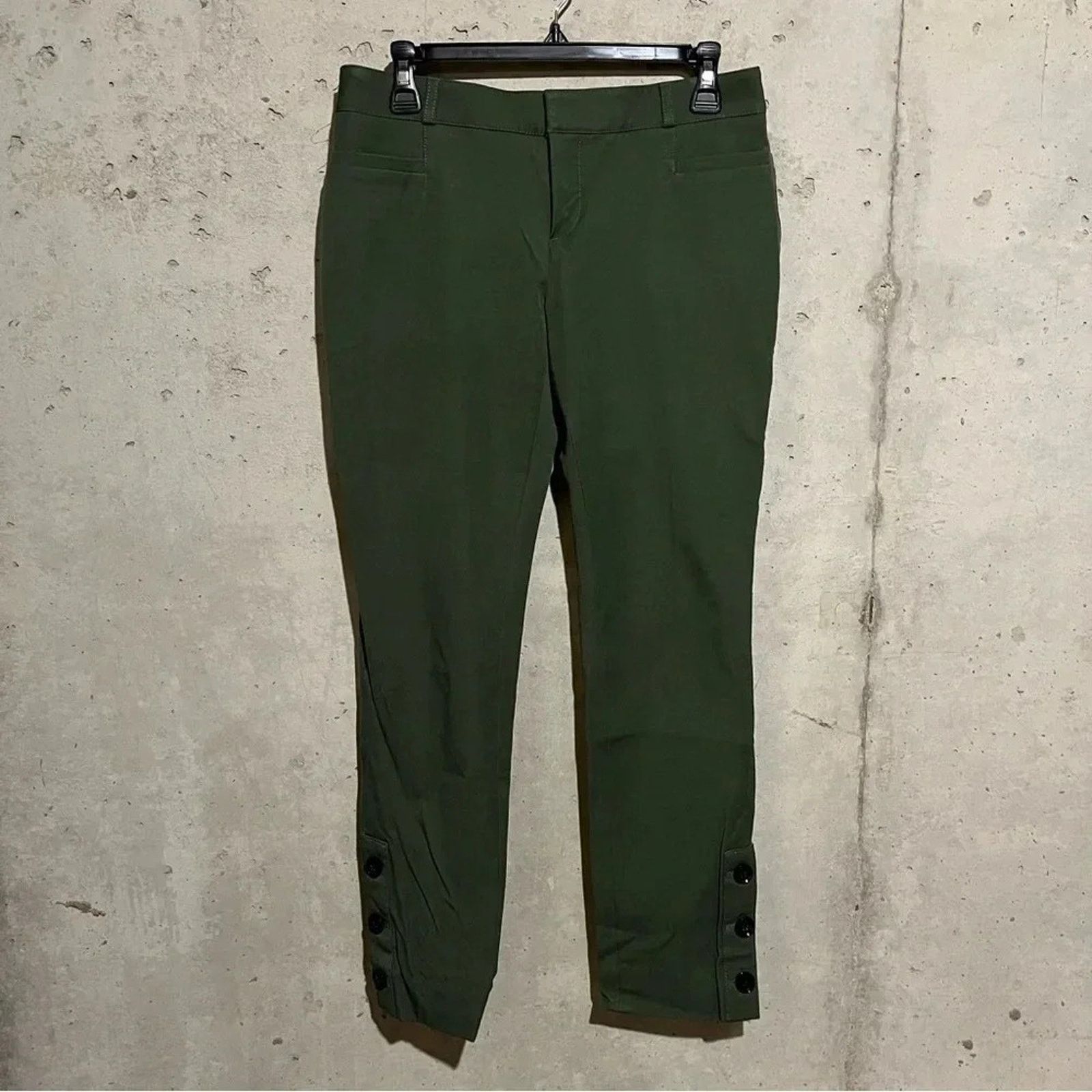 Banana Republic Banana Republic Pants Women’s 2 Green Sloan Chino Flat Front Size 26" / US 2 / IT 38 - 1 Thumbnail