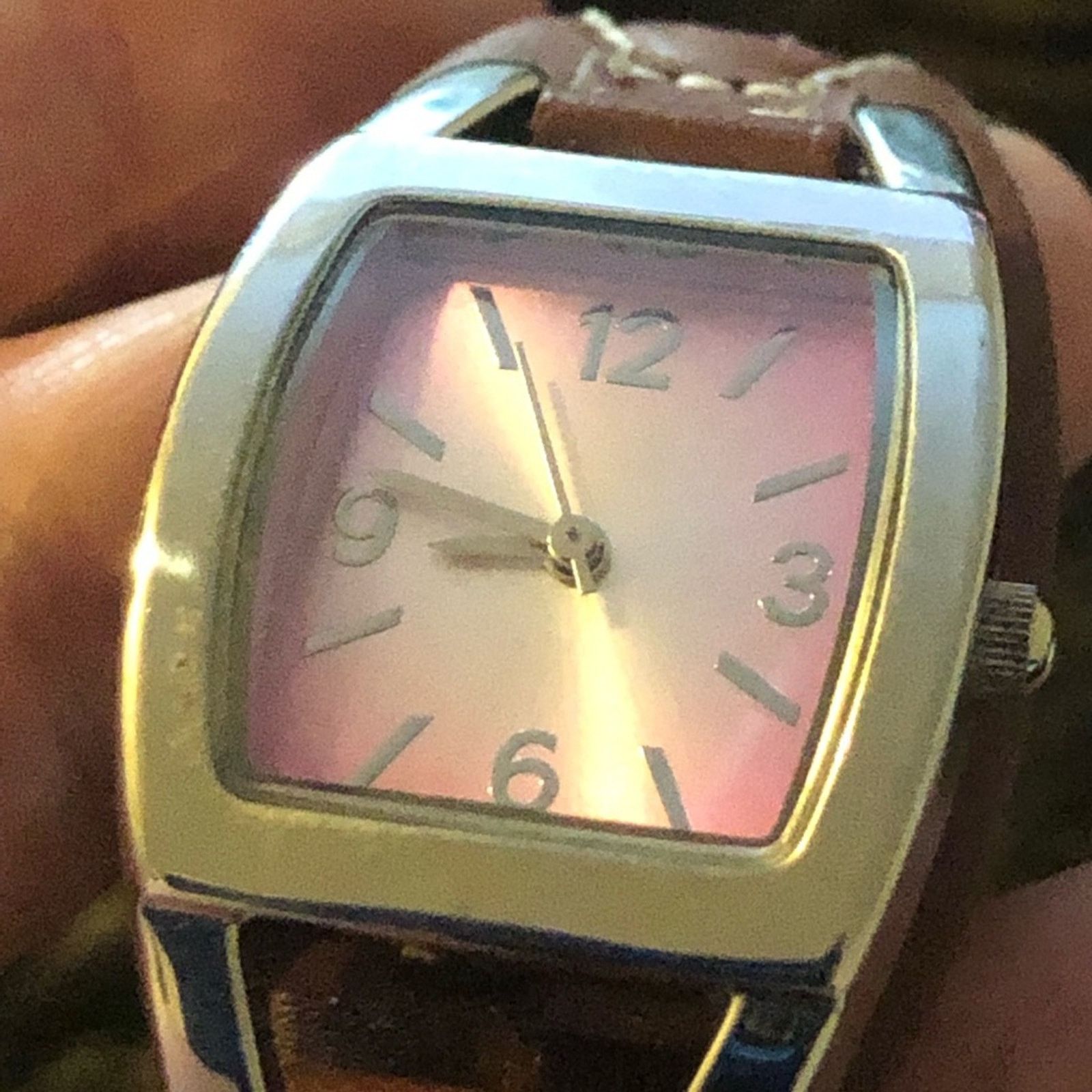 Jewelry Ladies southwest style vegan leather band watch Size ONE SIZE - 5 Thumbnail