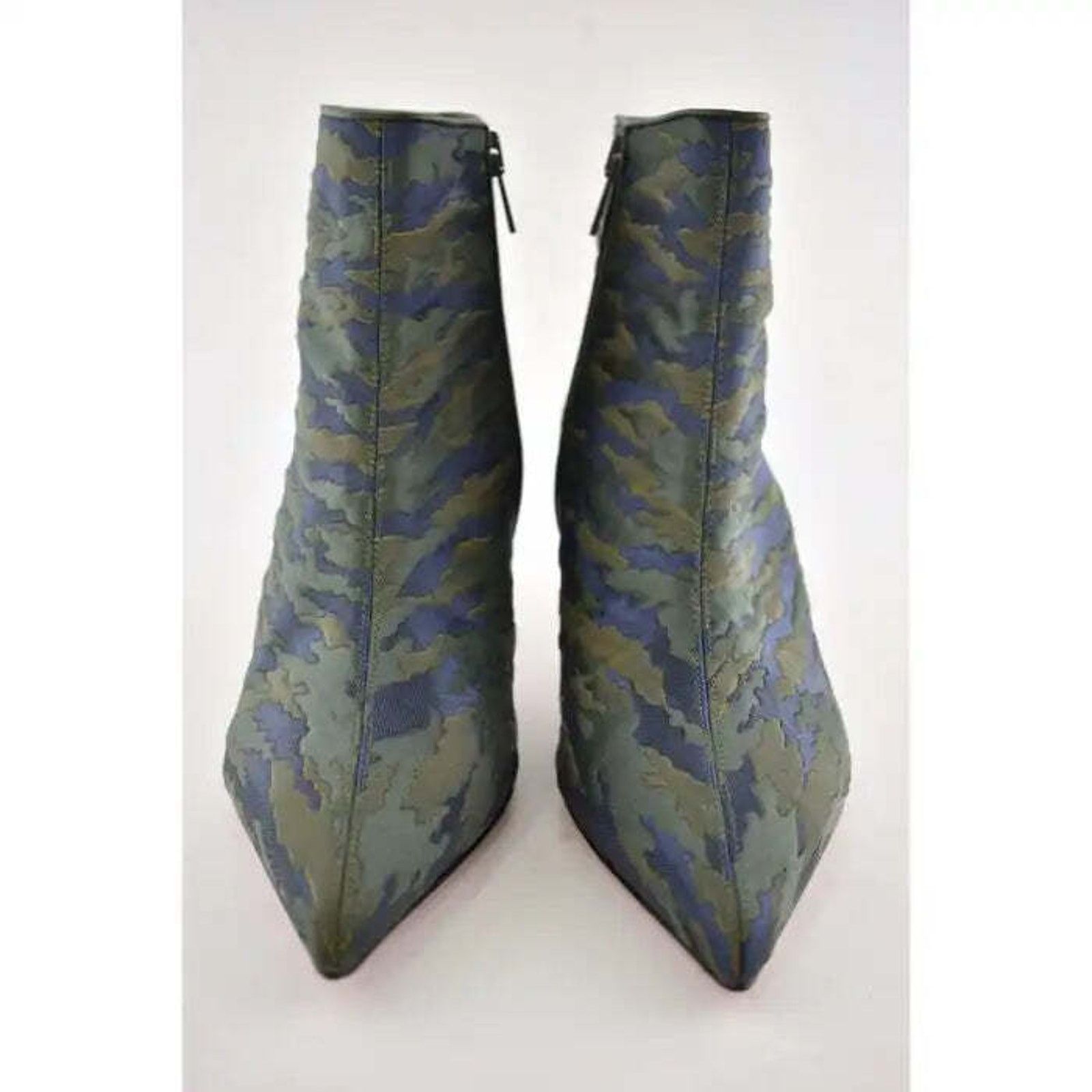 Christian Louboutin Christian Louboutin So Kate Booty 55 Green Blue Camouloubi Size US 6.5 / IT 36.5 - 4 Thumbnail