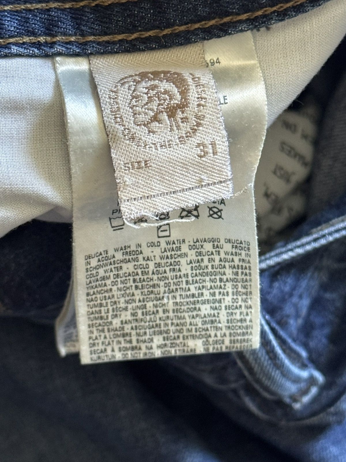 Diesel Diesel 31/32 Buster denim pants trousers jeans casual Y2K Size US 31 - 9 Thumbnail