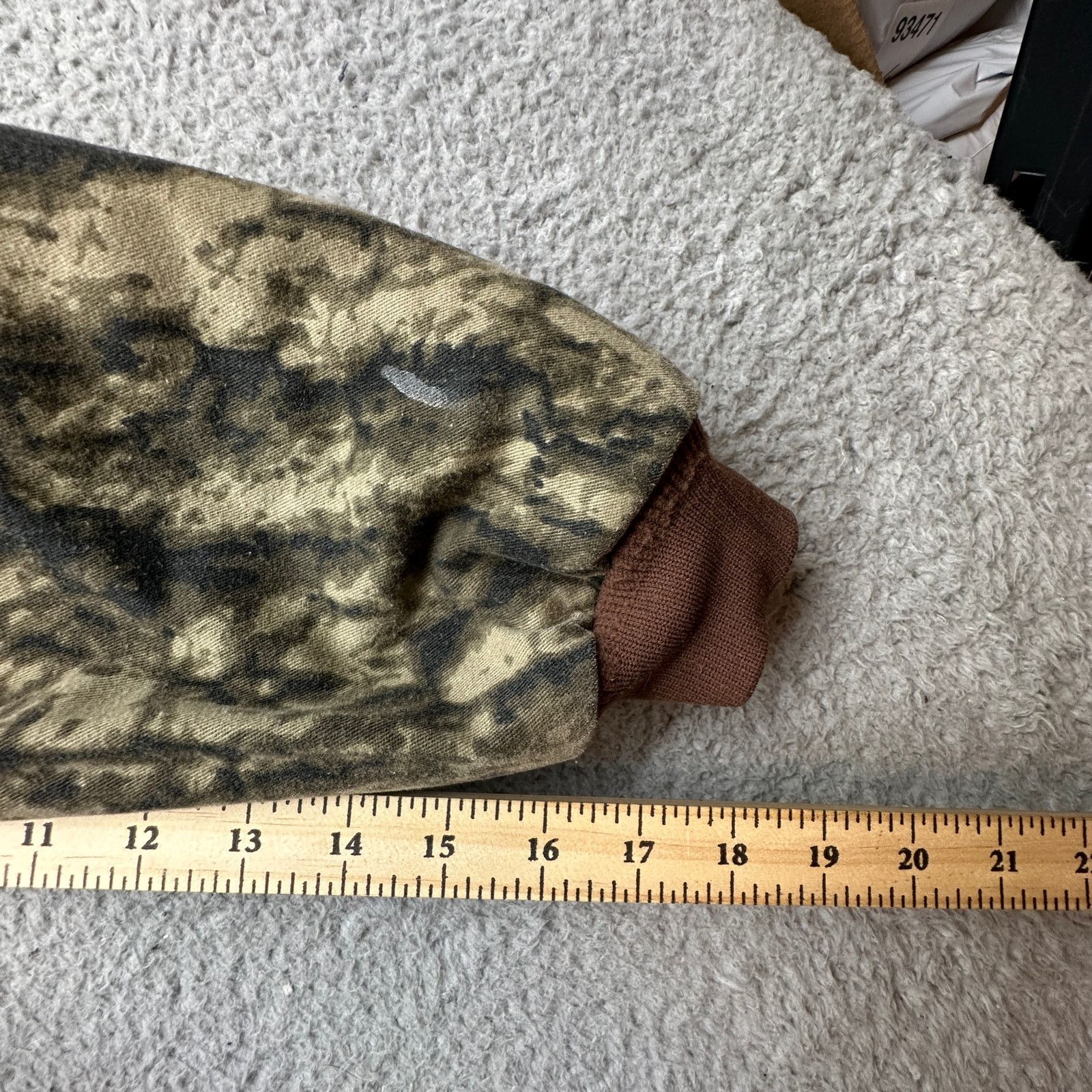 Other VTG Gander Mountain Timber Ghost Camouflage Bomber Jacket L Size US L / EU 52-54 / 3 - 6 Thumbnail