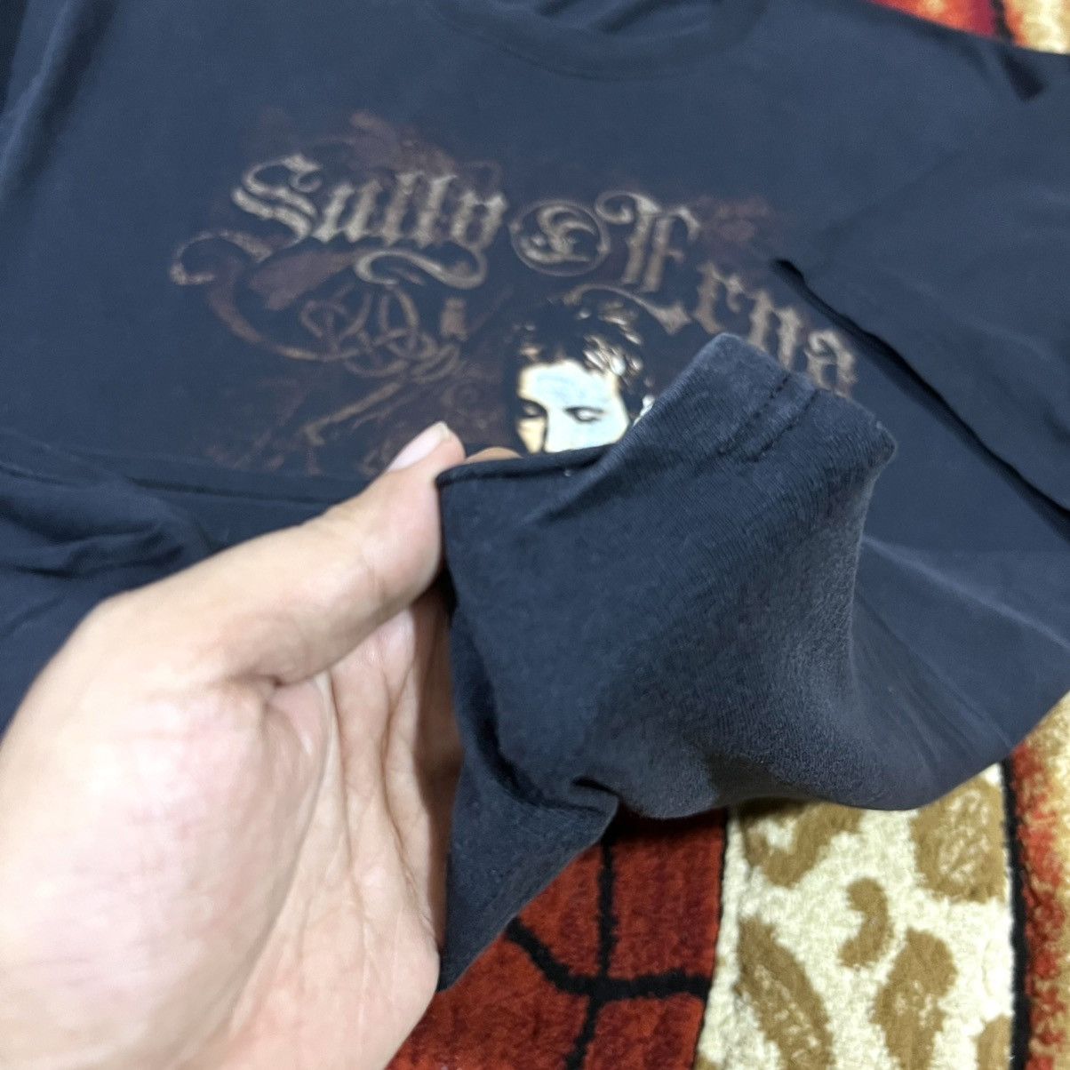 Band Tees Vintage 2008 Thrashed Faded Sully Erna ERD GRUNGE T Shirt Size US XXL / EU 58 / 5 - 12 Thumbnail