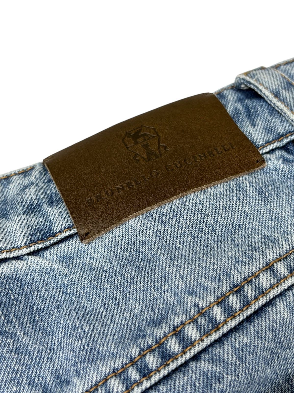 Brunello Cucinelli BRUNELLO CUCINELLI WOMEN STRAIGHT LEG DISTRESSED JEANS IT 38 Size 26" / US 2 / IT 38 - 11 Thumbnail