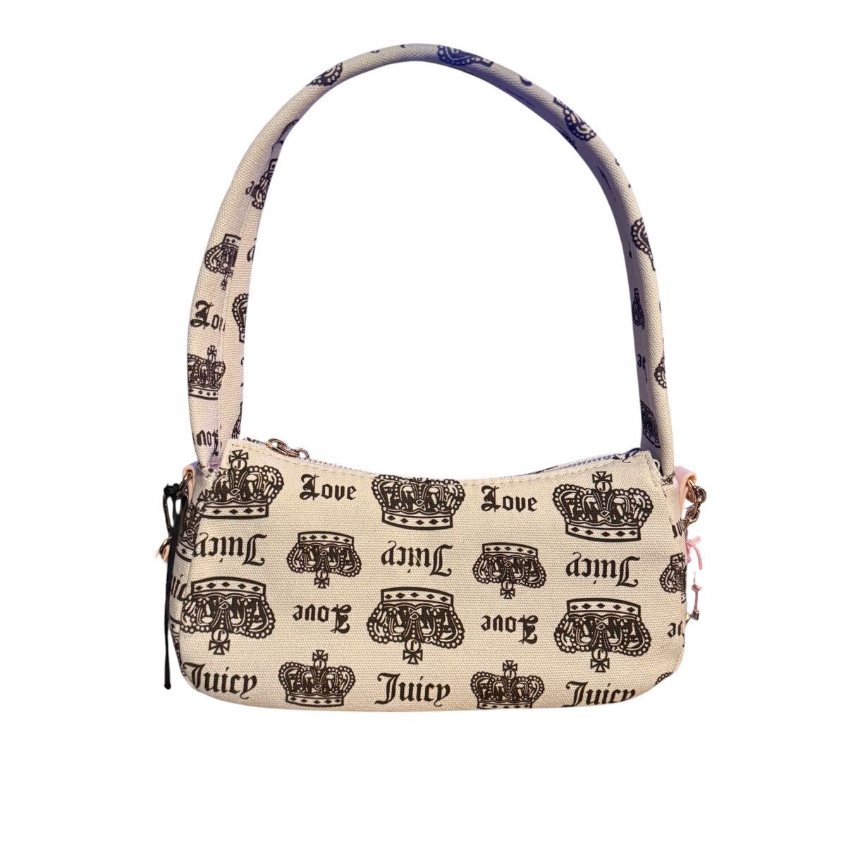 Juicy Couture Juicy Couture cream/chocolate Festival shoulder bag Size ONE SIZE - 3 Thumbnail